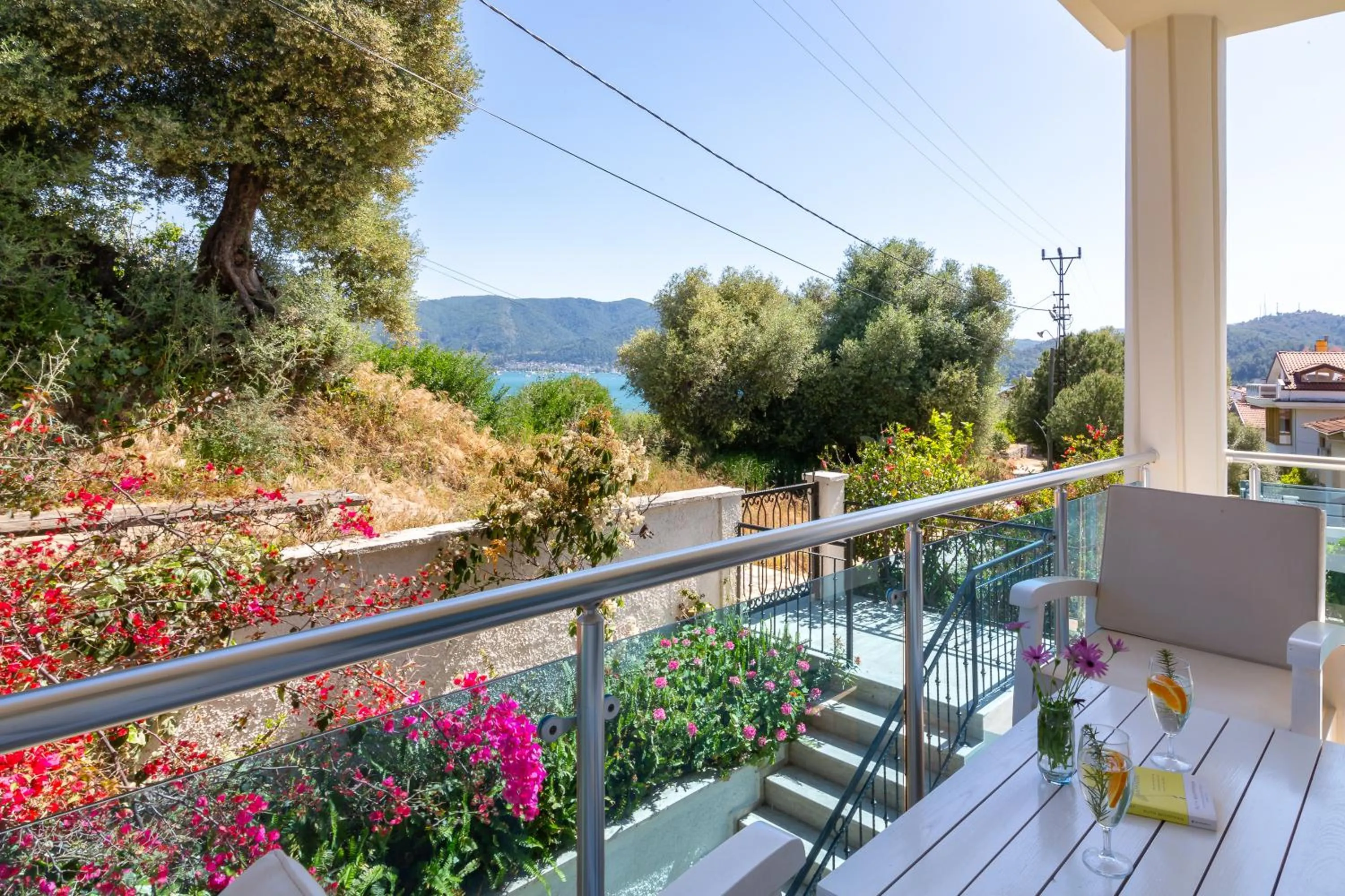 Garden view in Sofia Ada