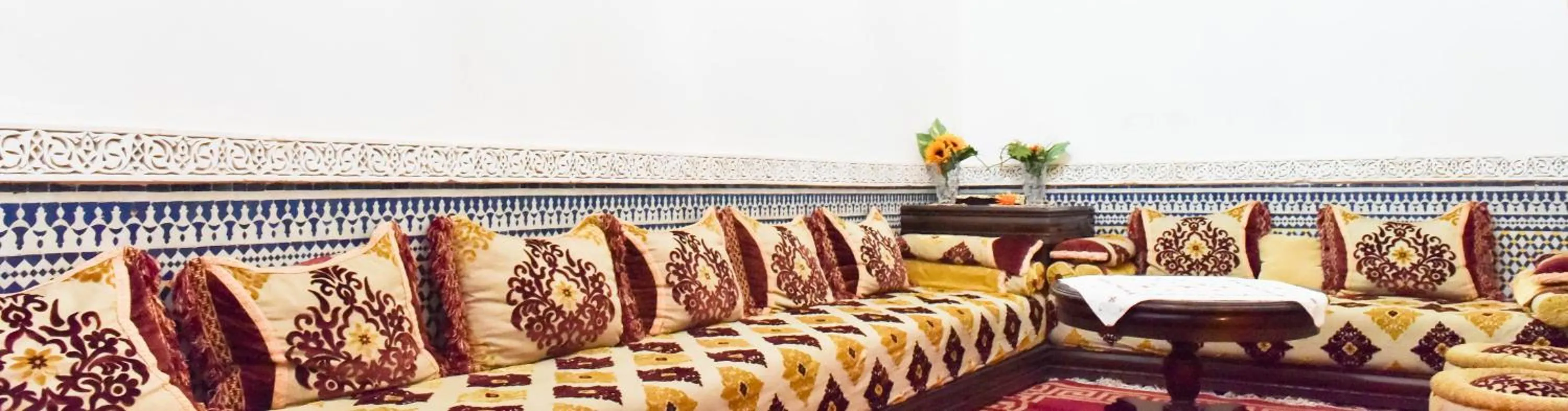 Living room in Riad Youssef