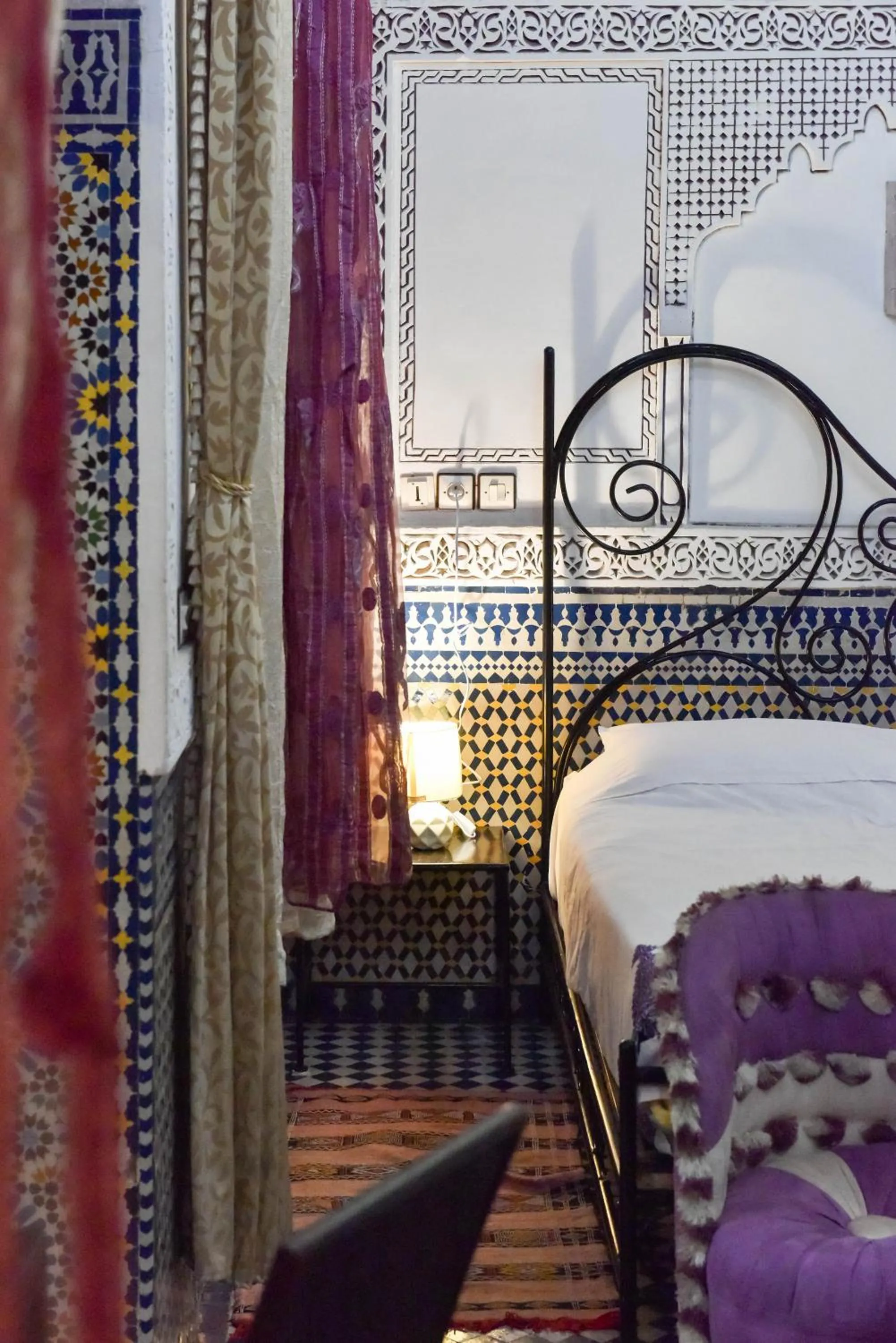 Bedroom, Bed in Riad Youssef