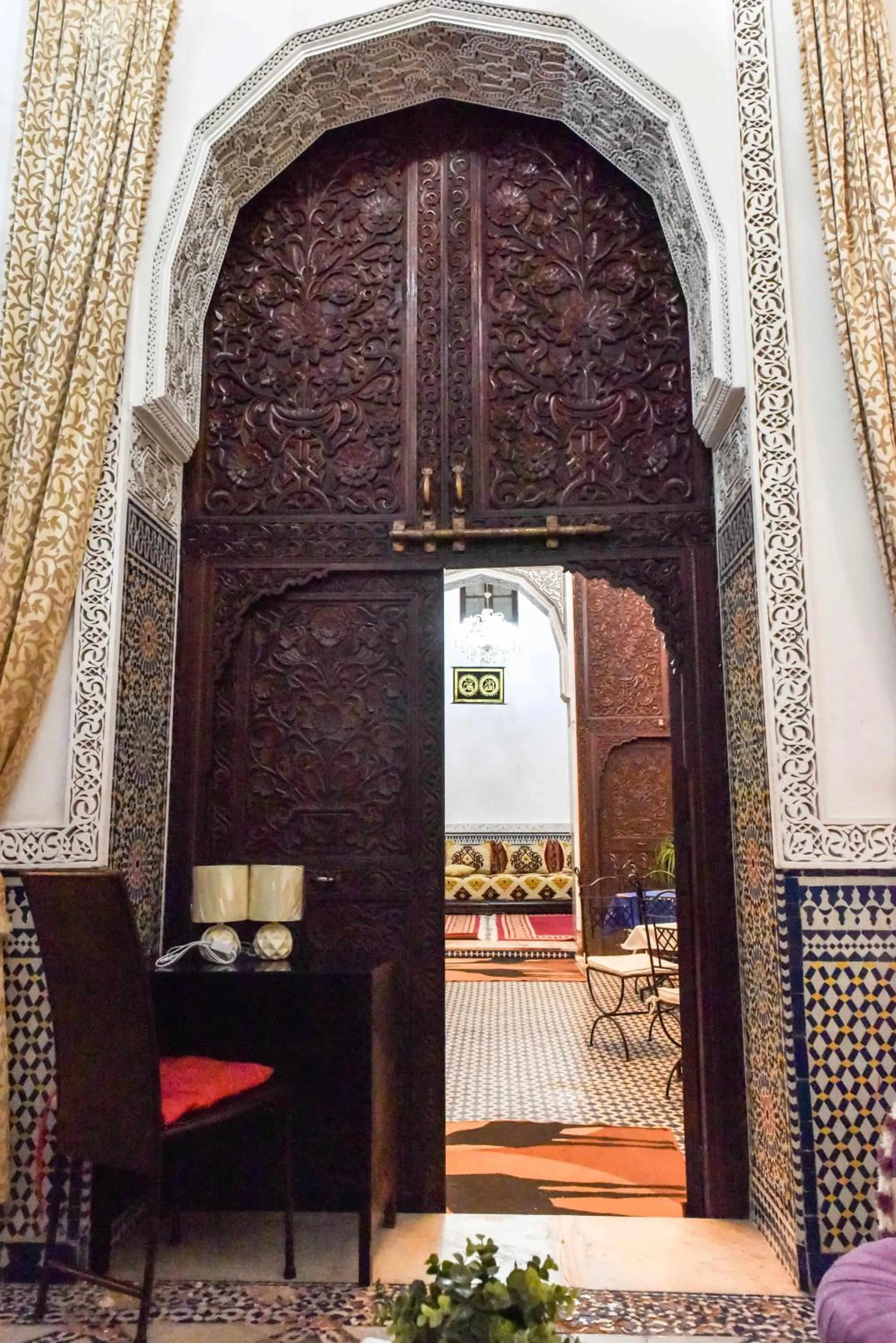 Lobby or reception in Riad Youssef