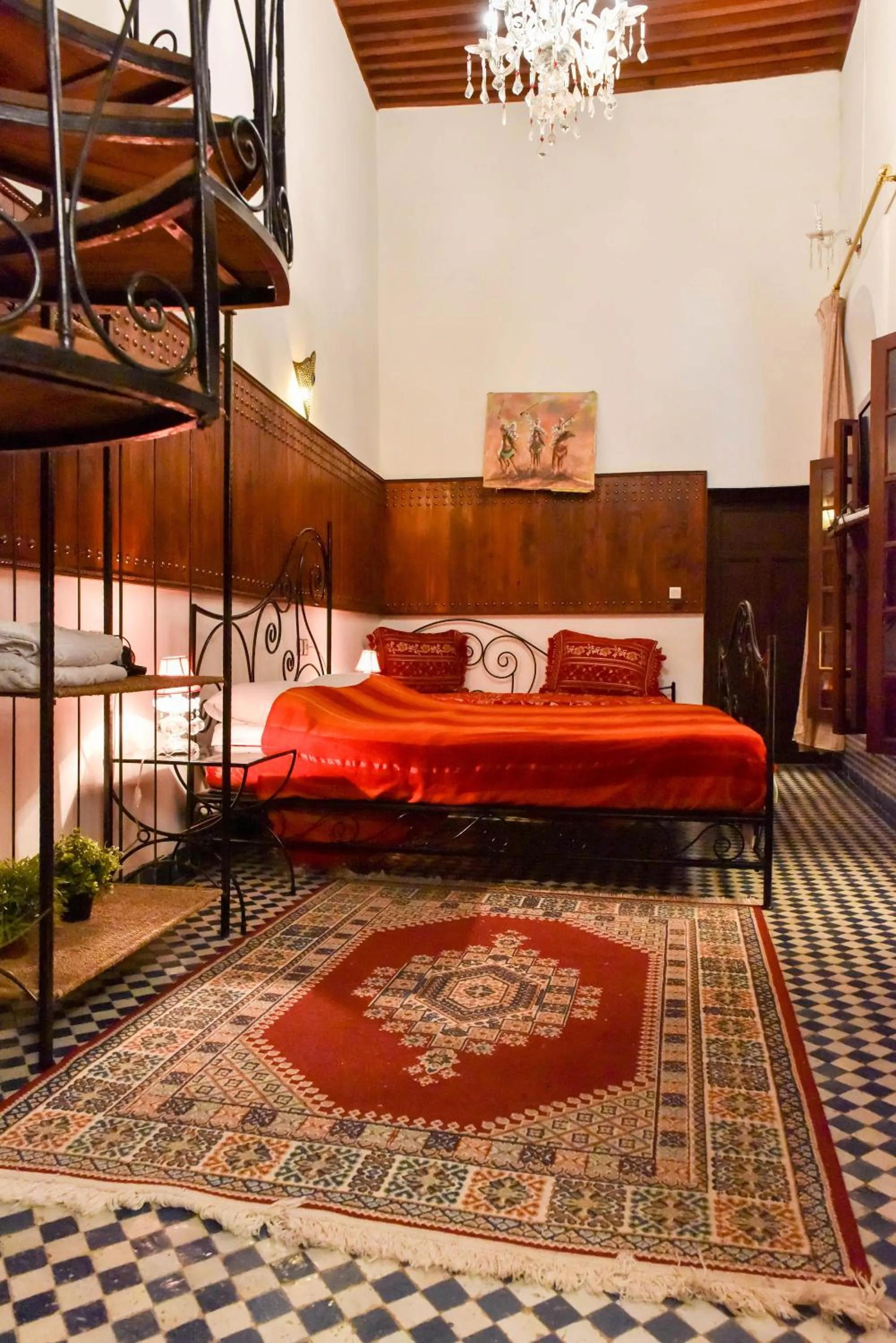 Bedroom, Bed in Riad Youssef