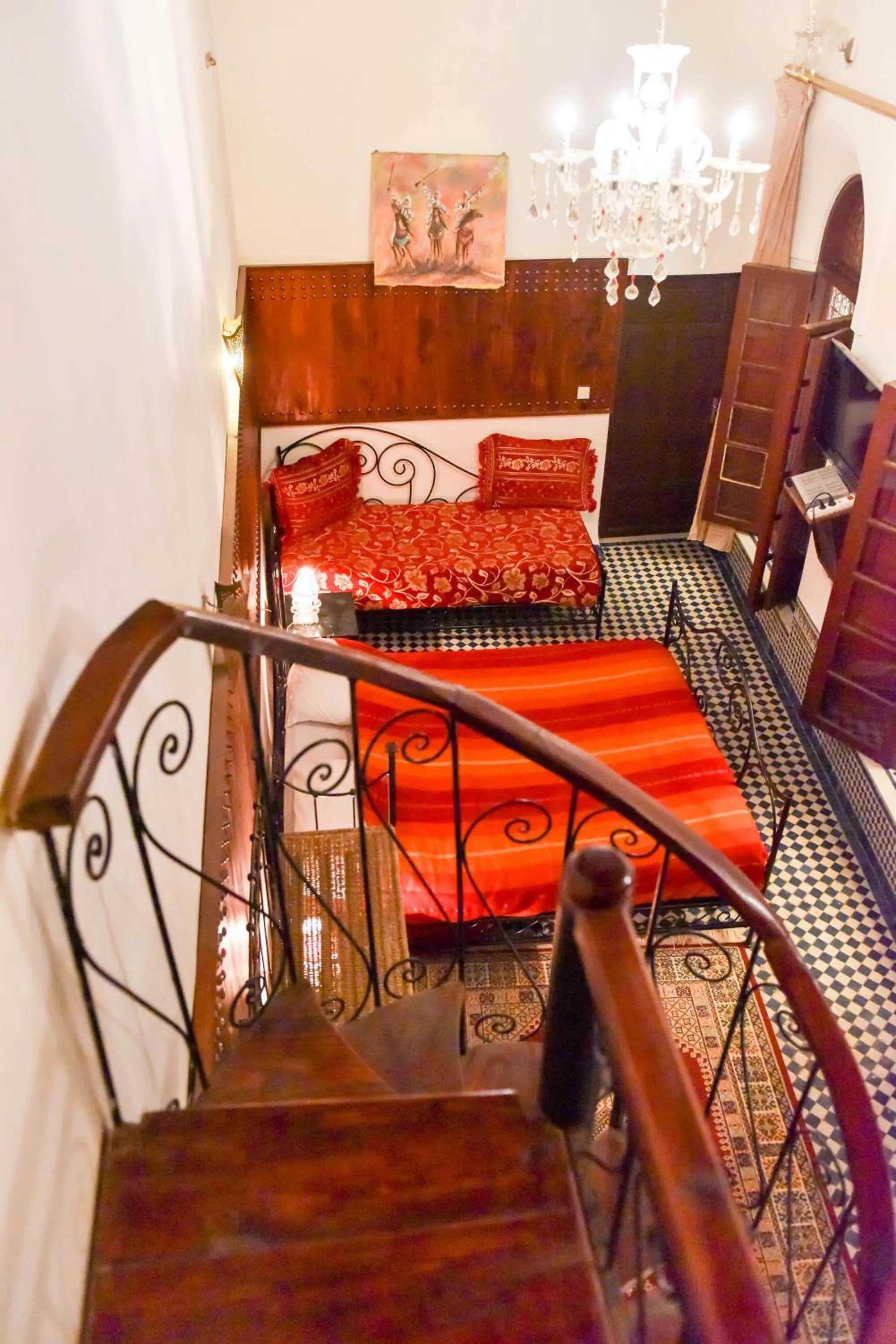 Bedroom, Bed in Riad Youssef