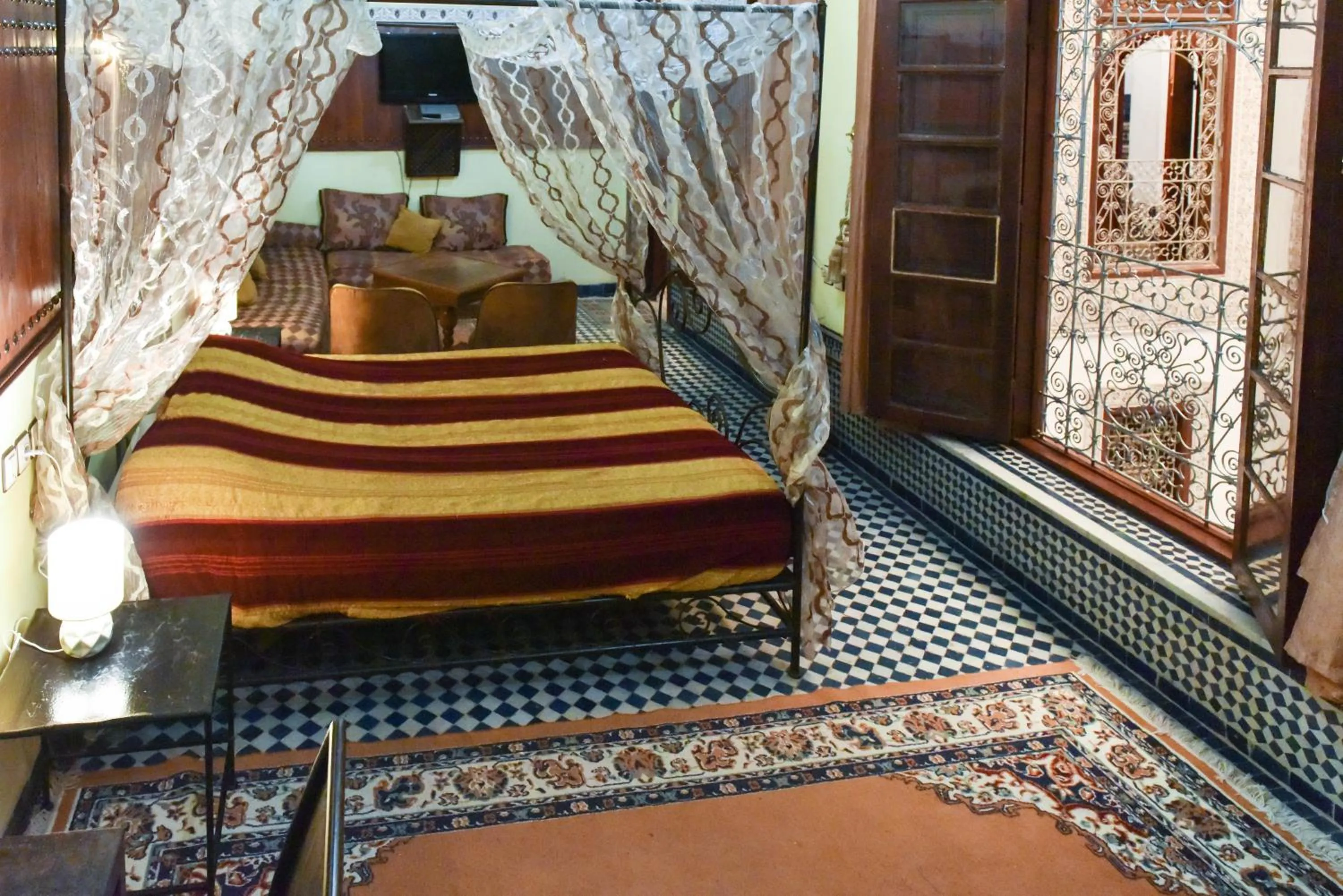 Bedroom, Bed in Riad Youssef
