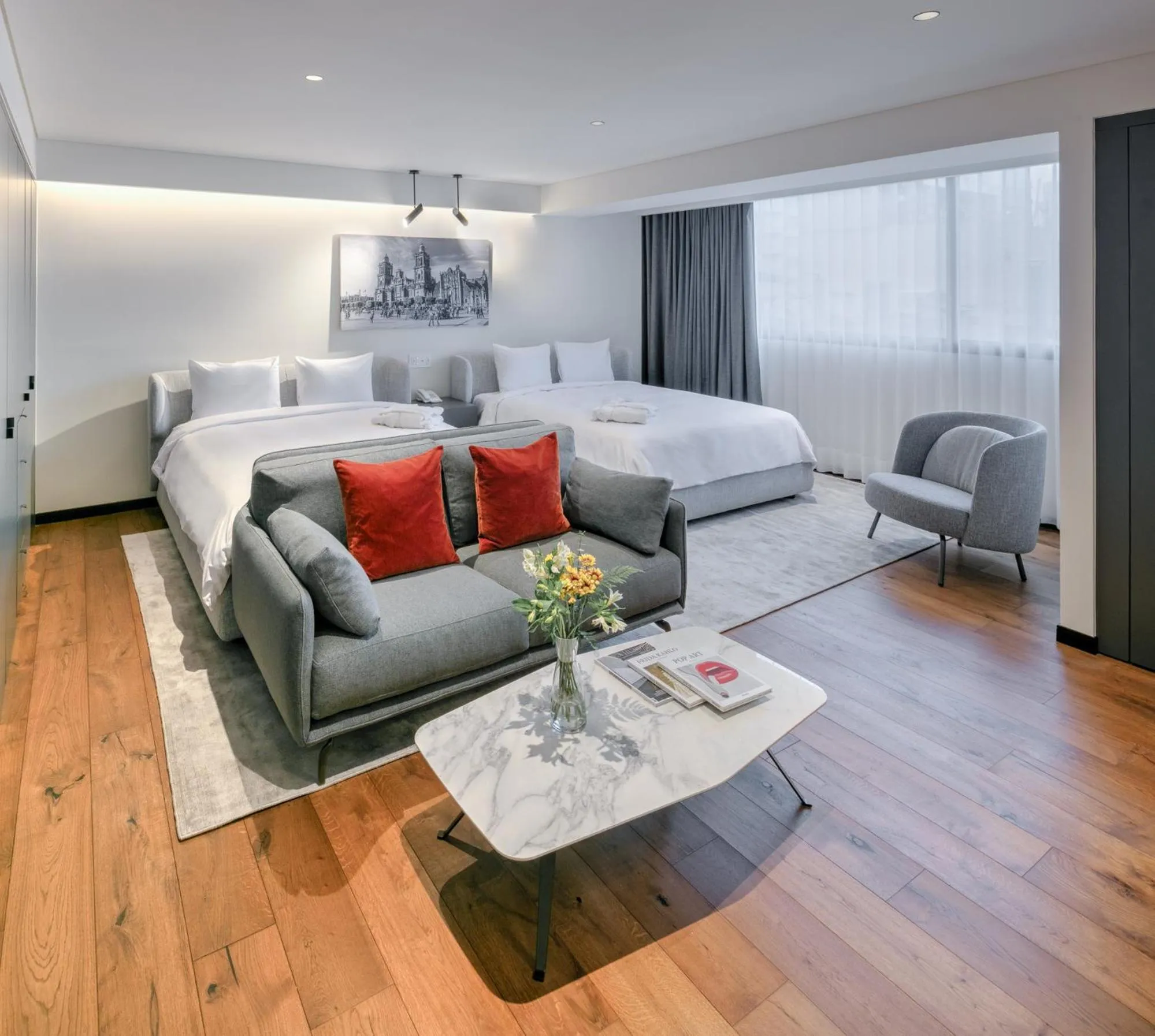 Bed in Amberes 64, an Ascend Collection Hotel