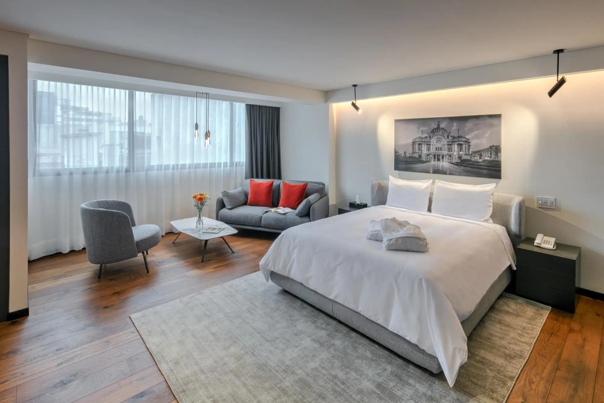 Bed in Amberes 64, an Ascend Collection Hotel