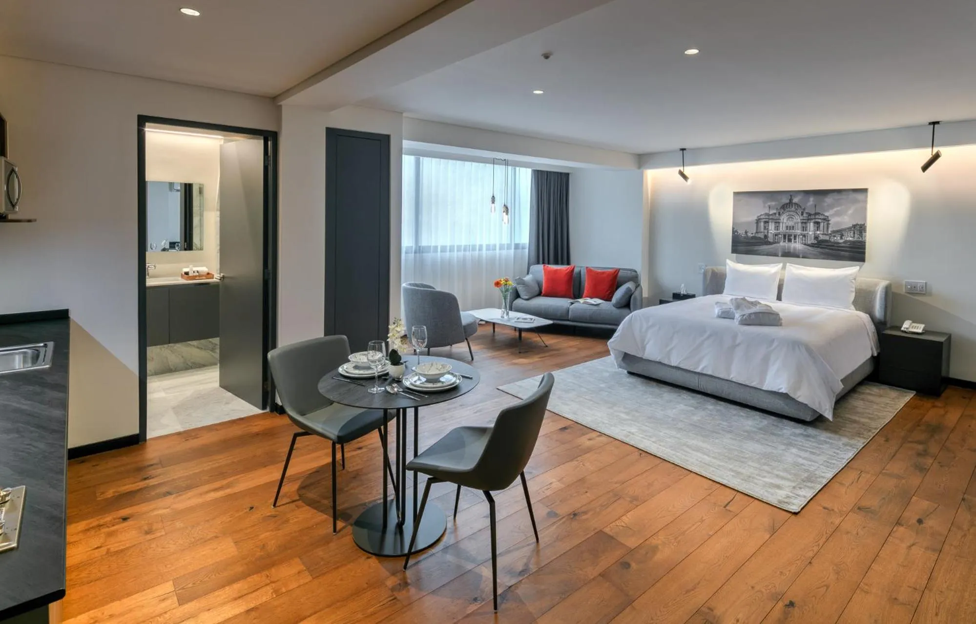 Bed in Amberes 64, an Ascend Collection Hotel