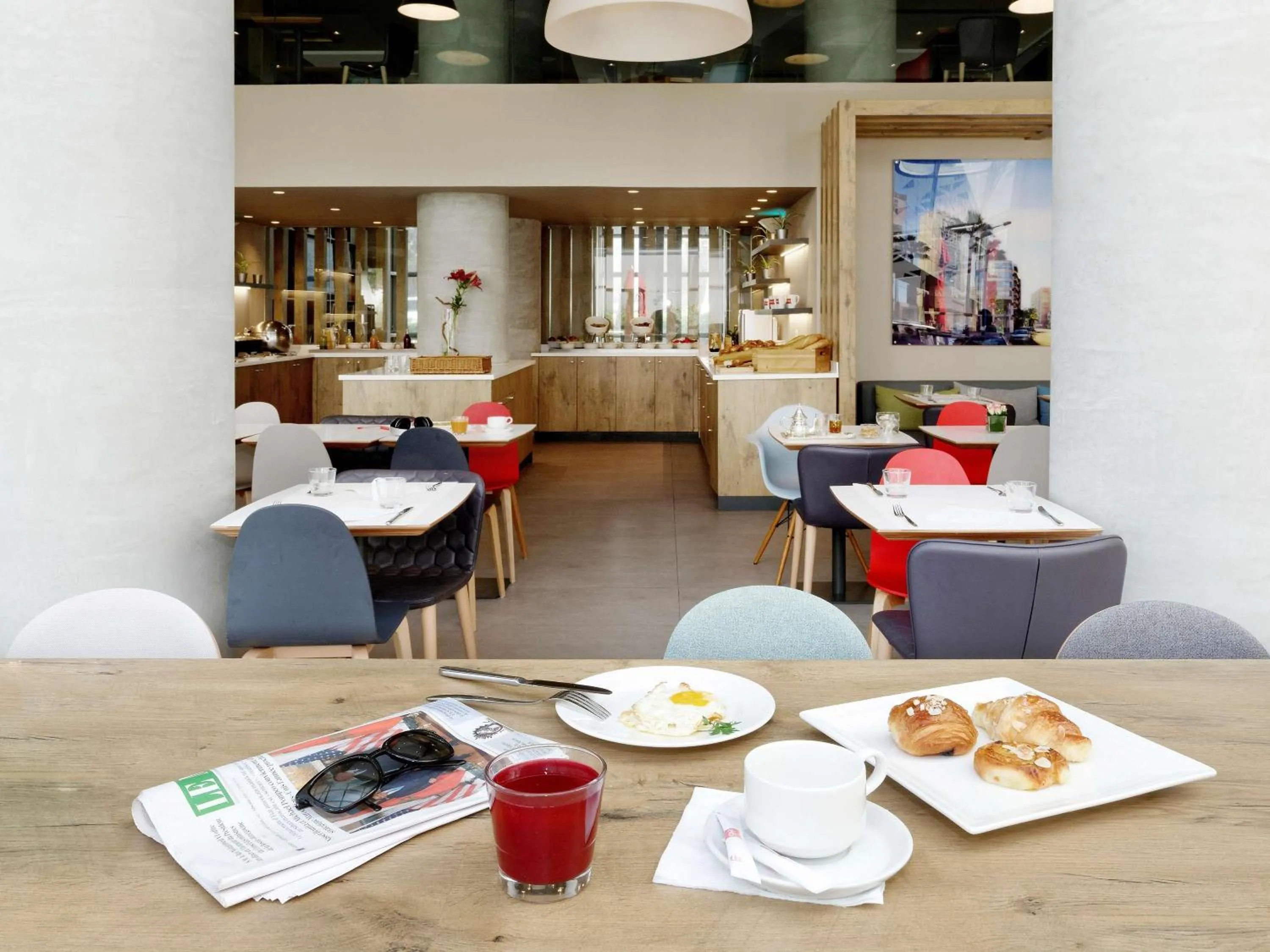 Breakfast in Ibis Casablanca Sidi Maarouf