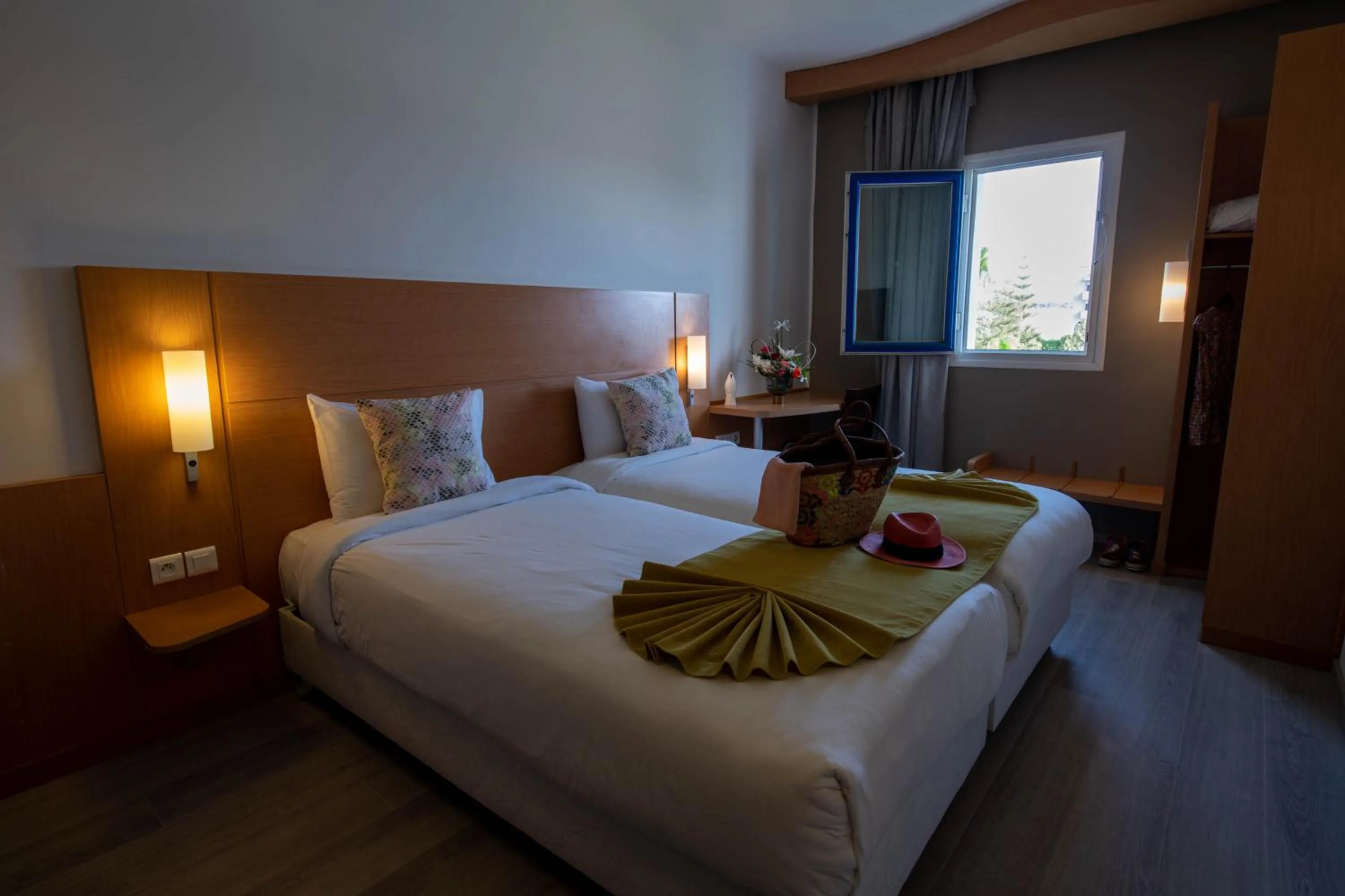 Bed in Hôtel La Perle de Mogador