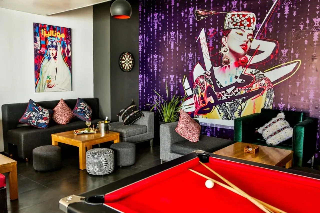 Lounge or bar in Hôtel La Perle de Mogador