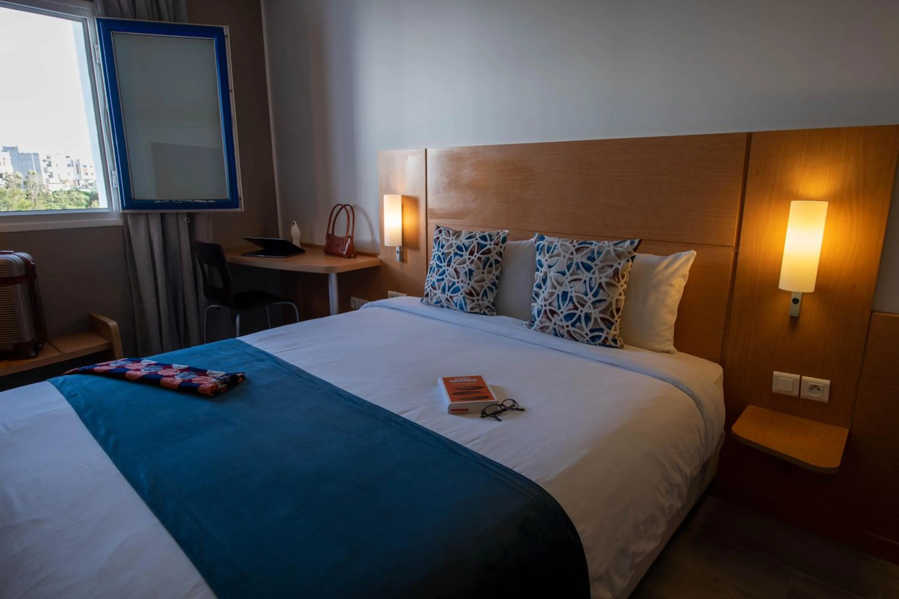 Bed in Hôtel La Perle de Mogador