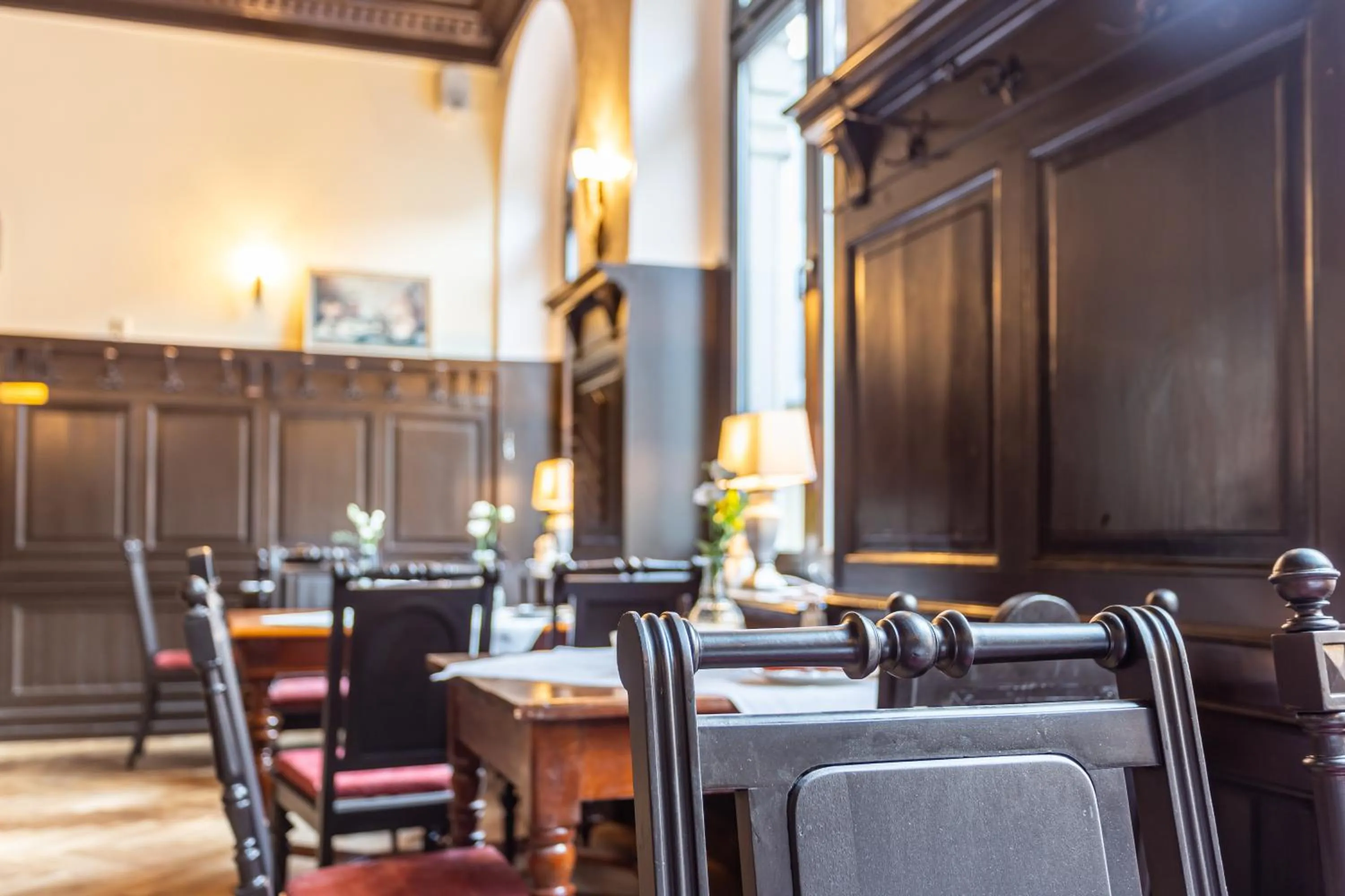 Restaurant/places to eat in Hotel Mauritius - Im Herzen von Crimmitschau - Frühstück buchbar - Restaurant - Café - Fahrradbox