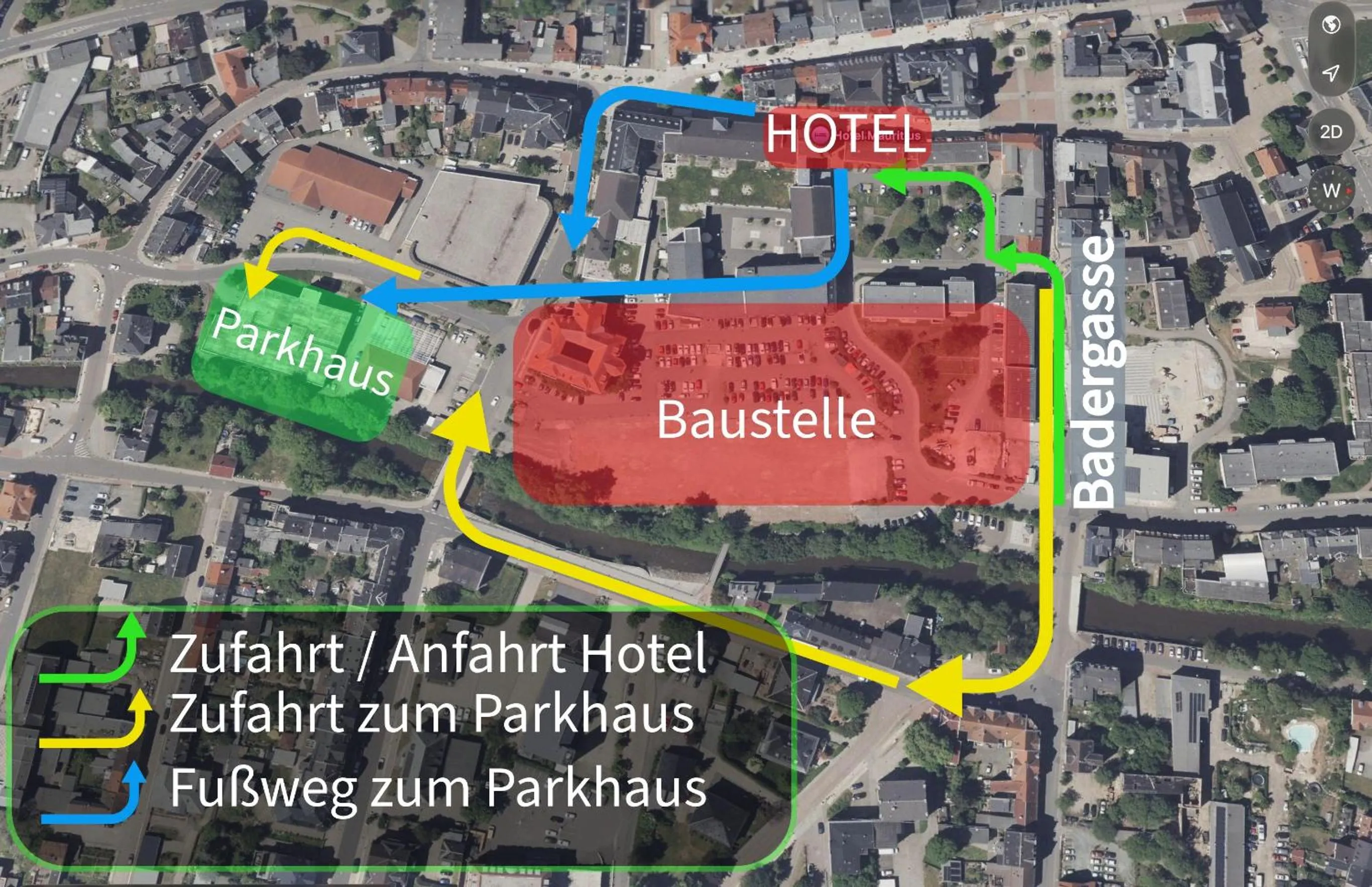 Parking in Hotel Mauritius - Im Herzen von Crimmitschau - Frühstück buchbar - Restaurant - Café - Fahrradbox