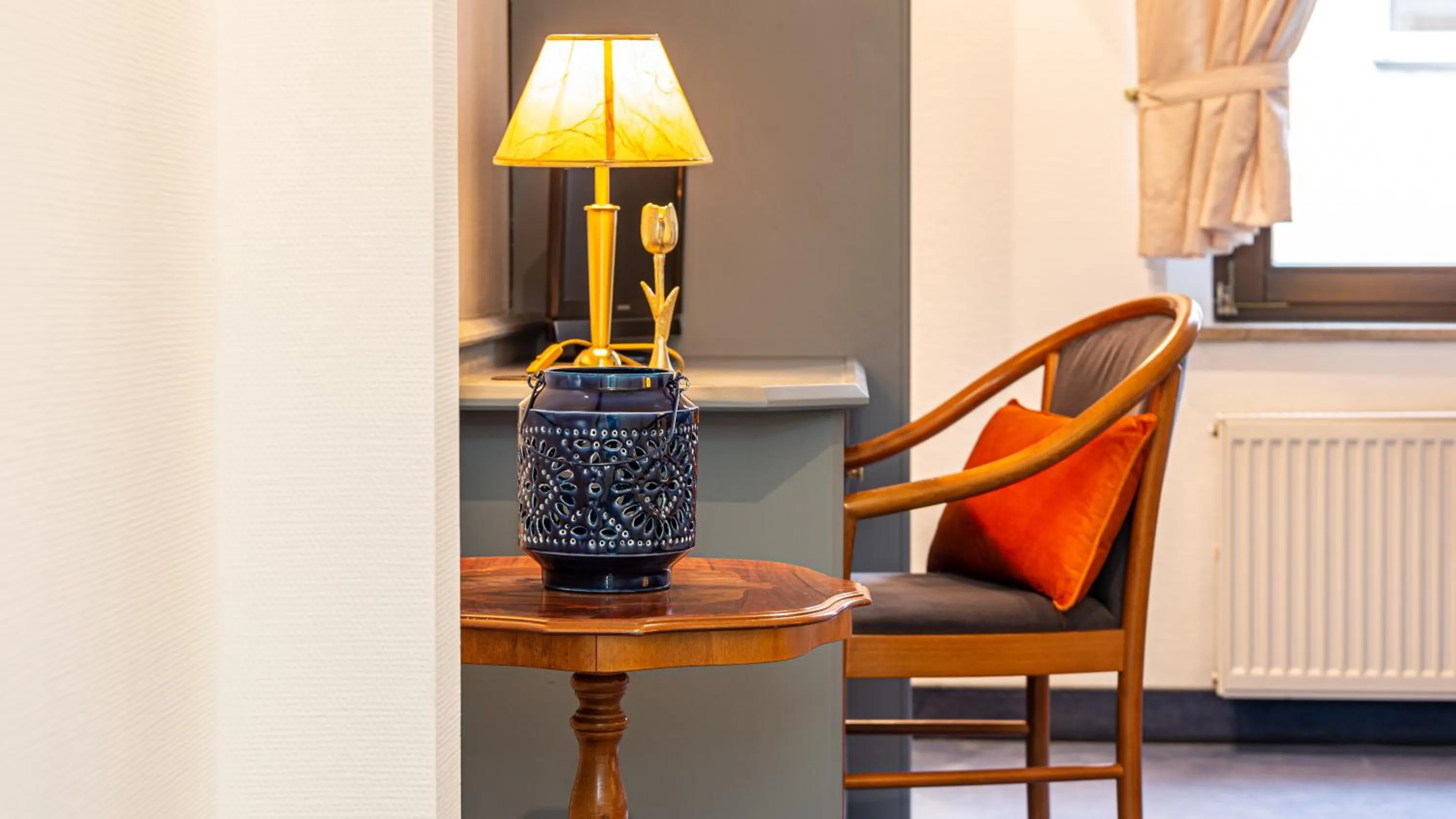 Decorative detail in Hotel Mauritius - Im Herzen von Crimmitschau - Frühstück buchbar - Restaurant - Café - Fahrradbox