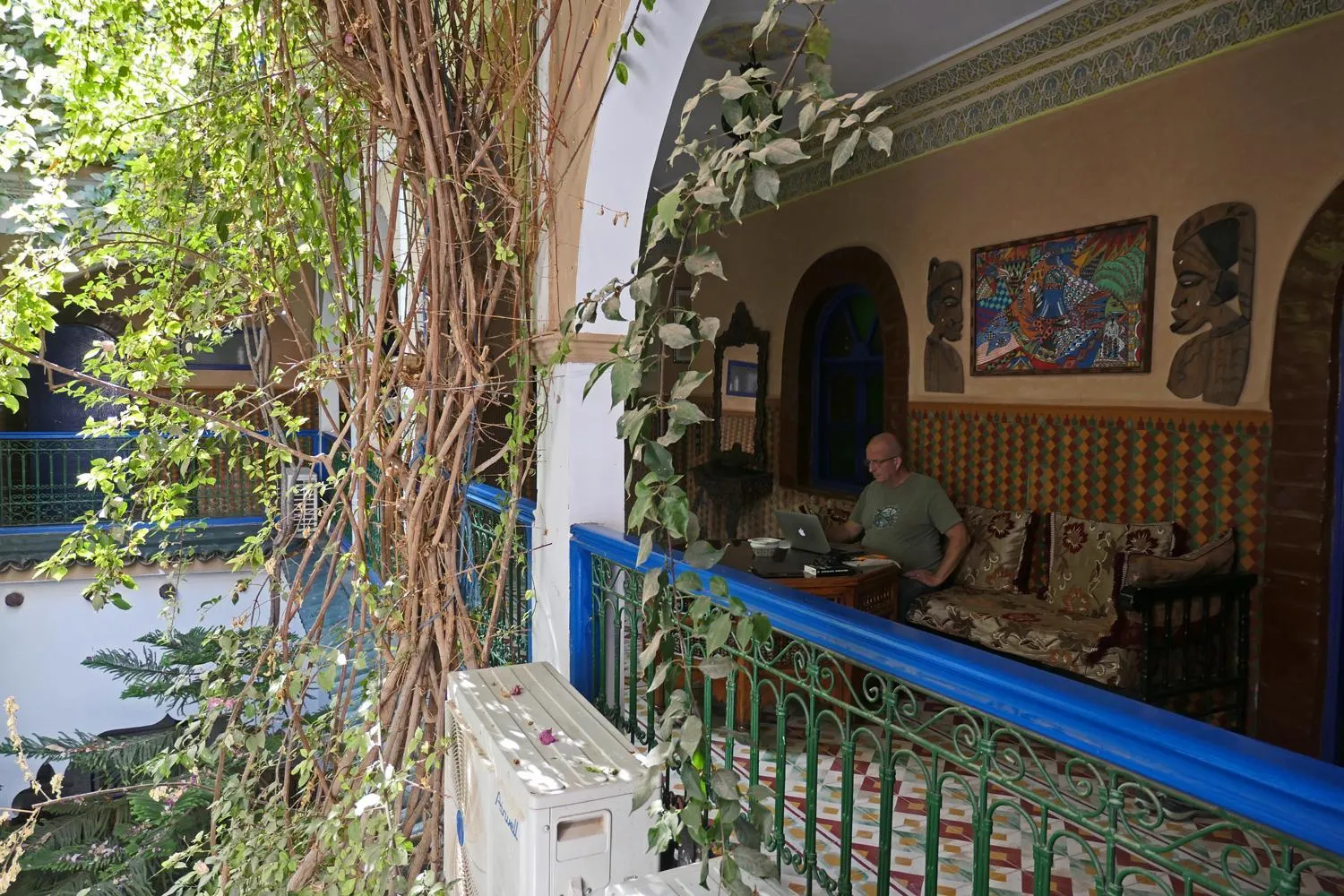 Balcony/Terrace in Riad Maryam Taroudant