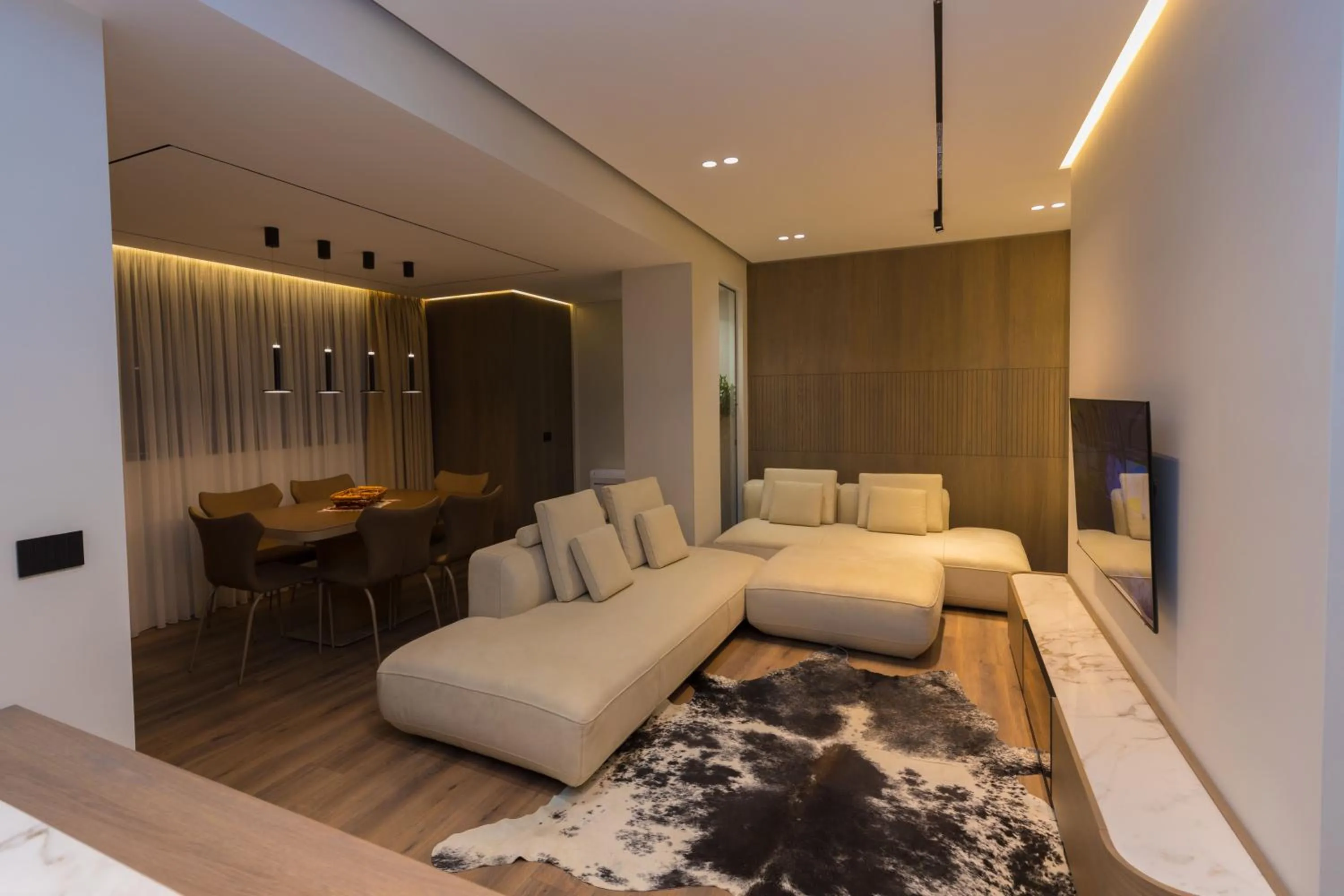 Living room in Miramare Apartments