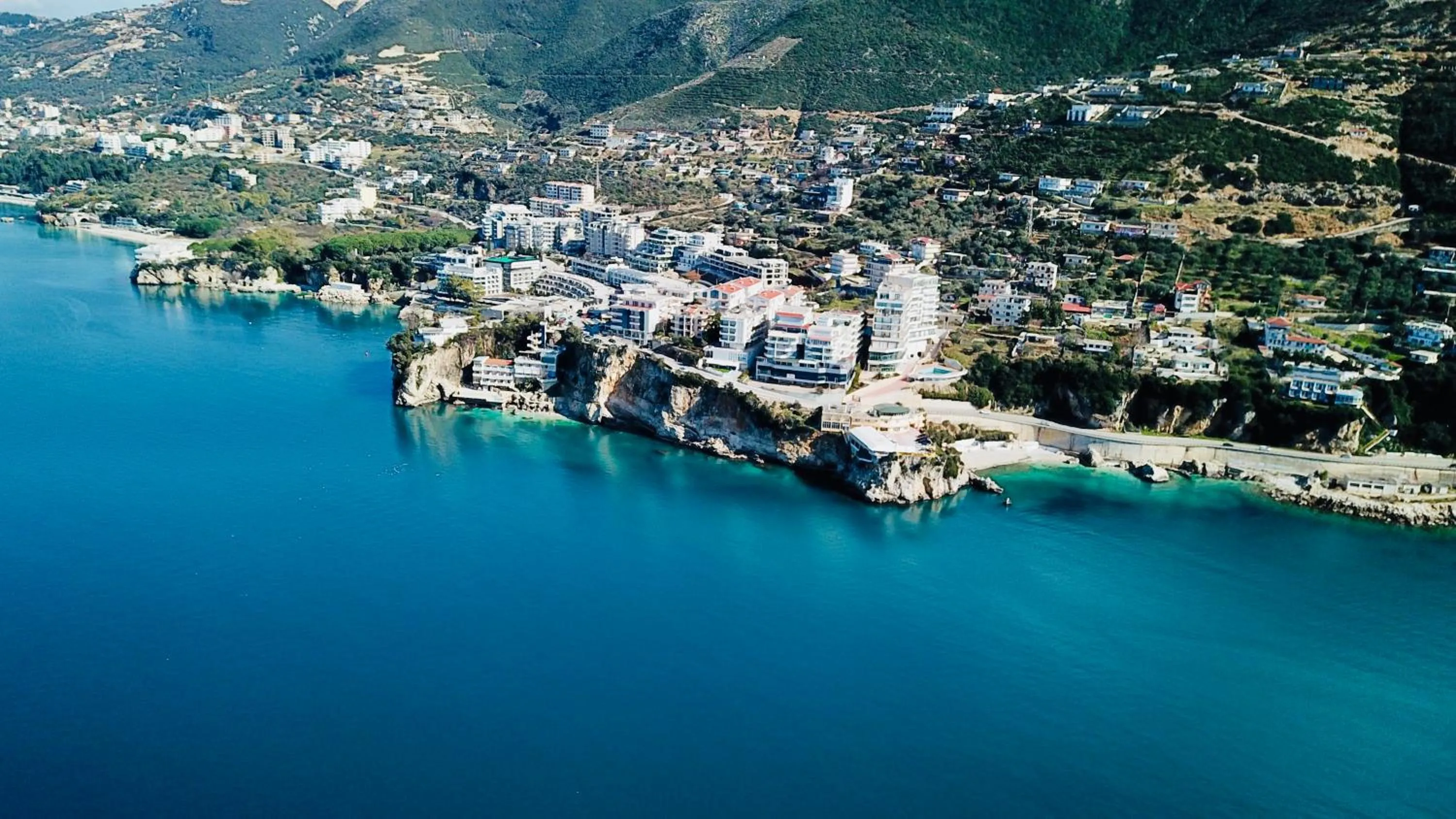 Bird's eye view in Miramare Apartments
