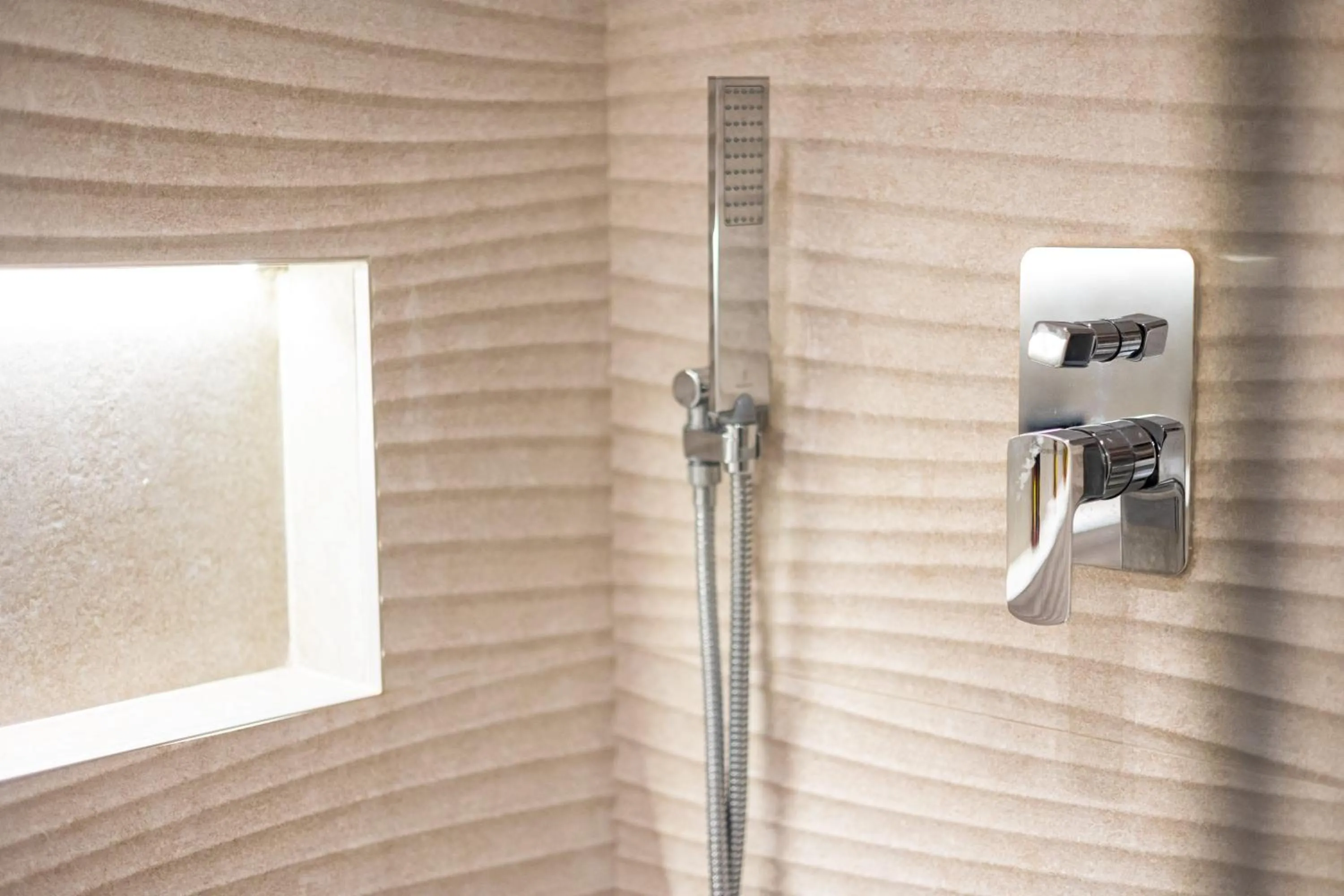Shower in Miramare Apartments
