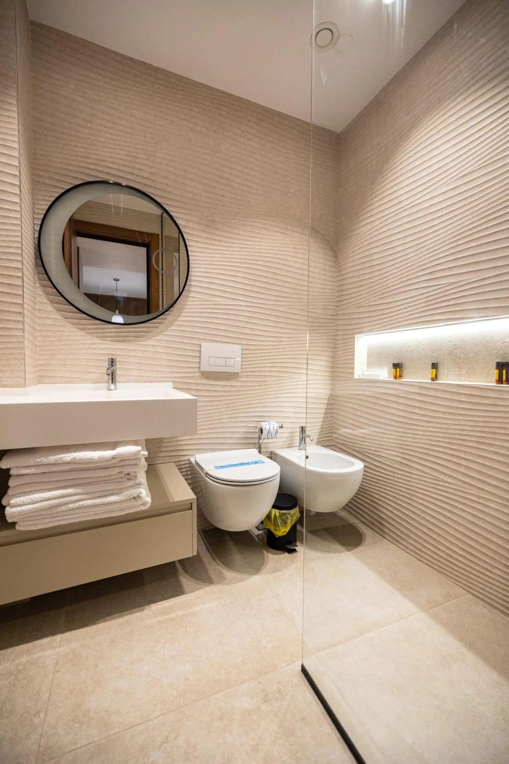Shower in Miramare Apartments