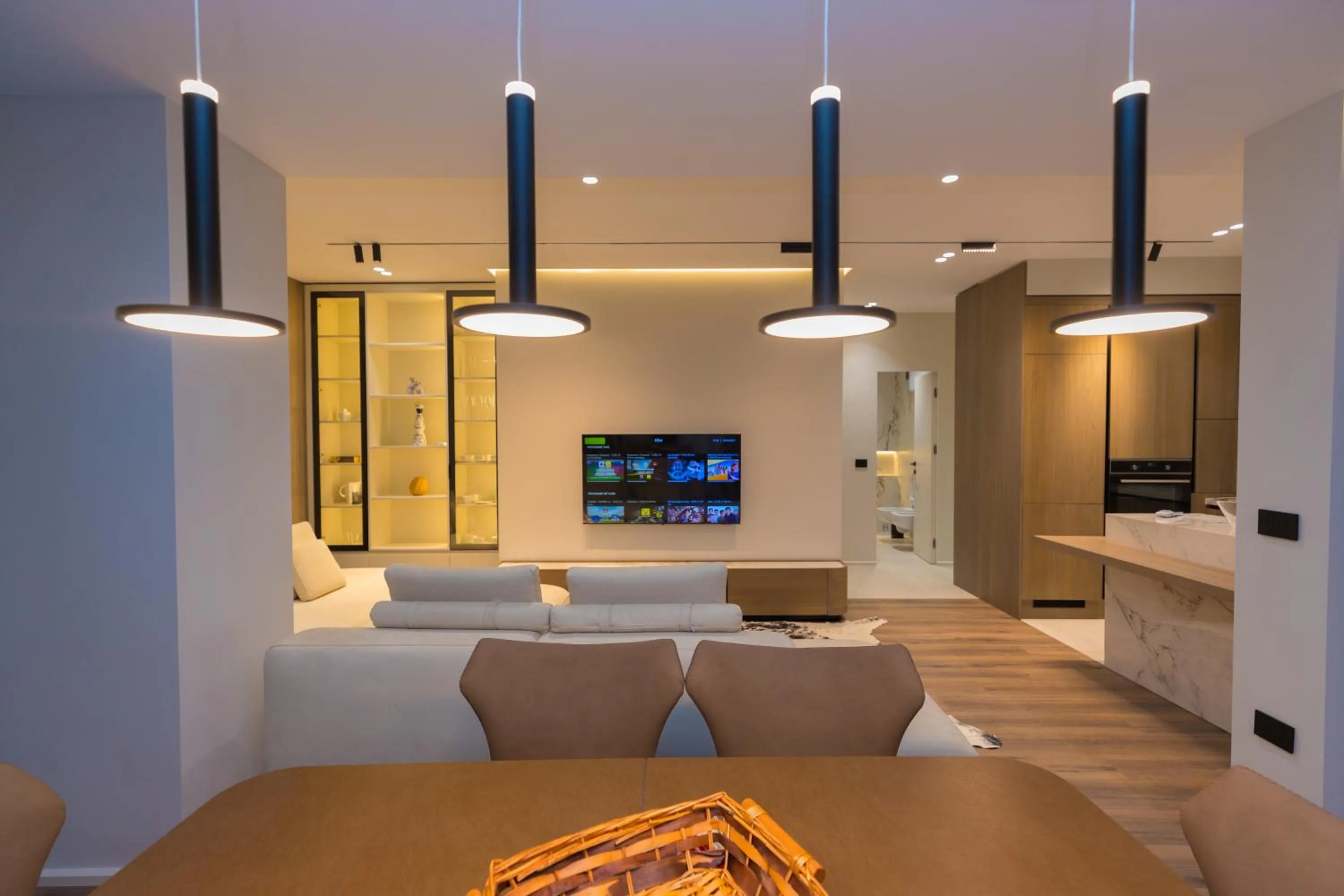 Communal lounge/ TV room in Miramare Apartments