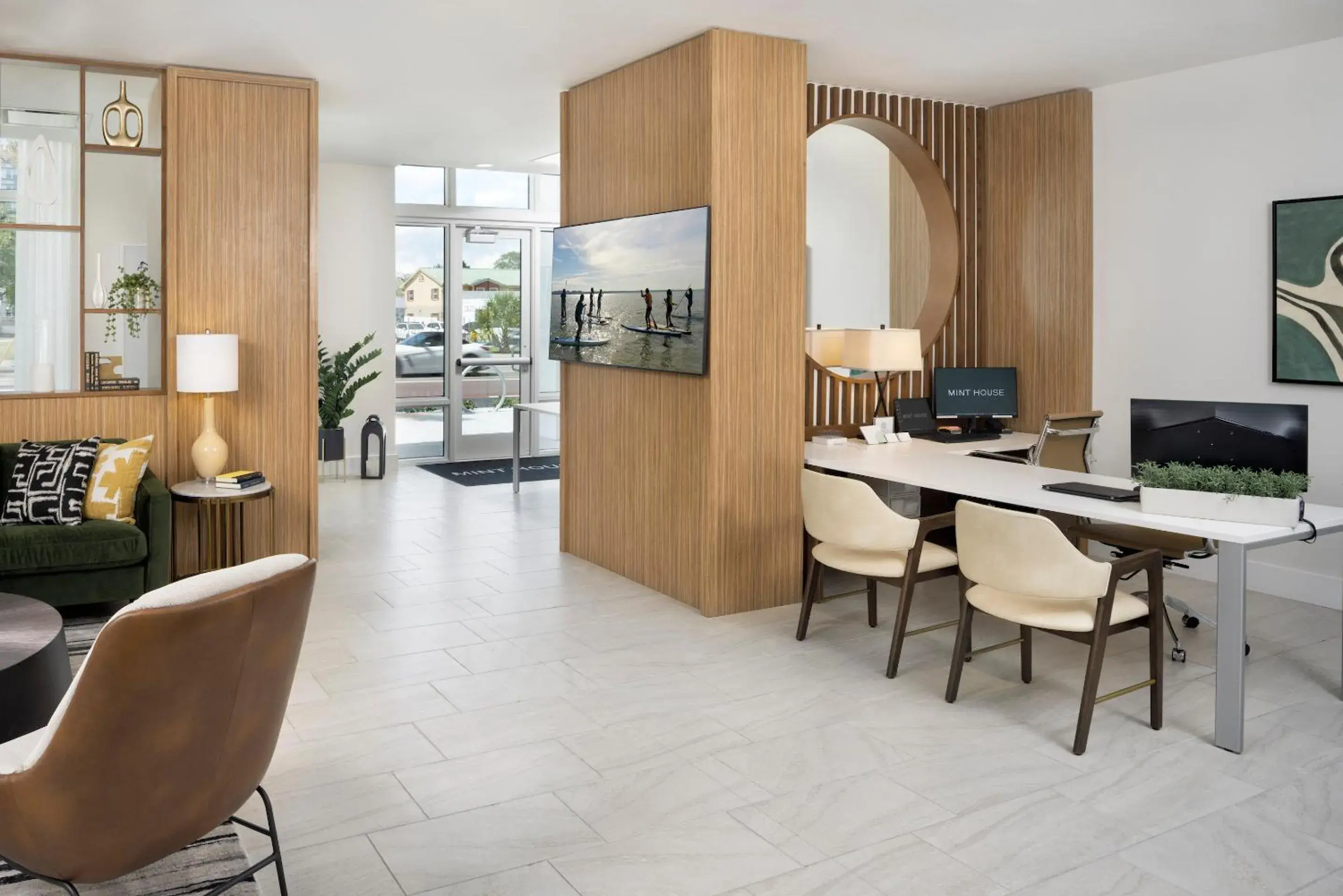 Lobby or reception in Mint House St. Petersburg - Downtown Lobby or reception in Mint House St. Petersburg - Downtown