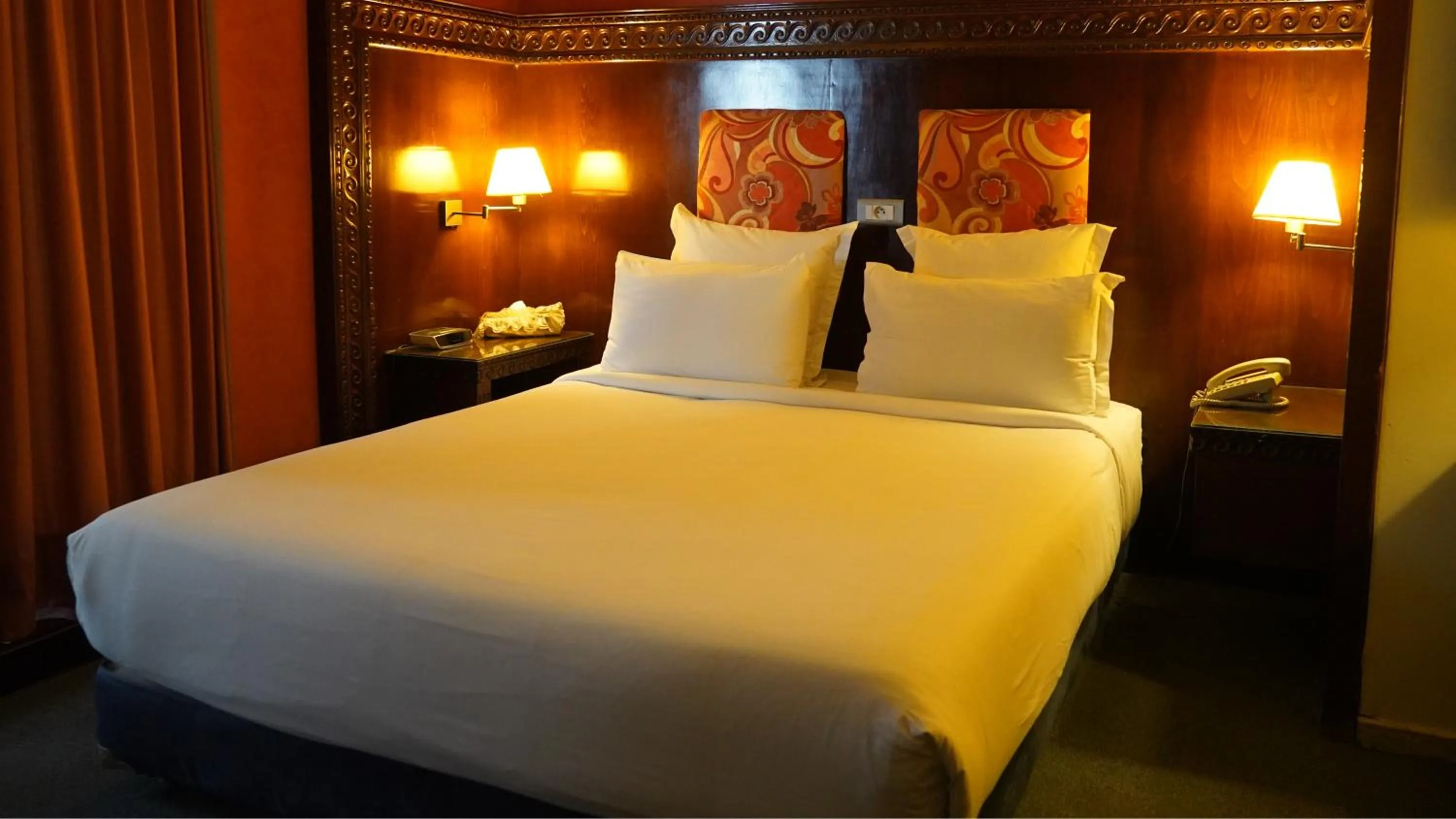 Bed in Hotel Toubkal