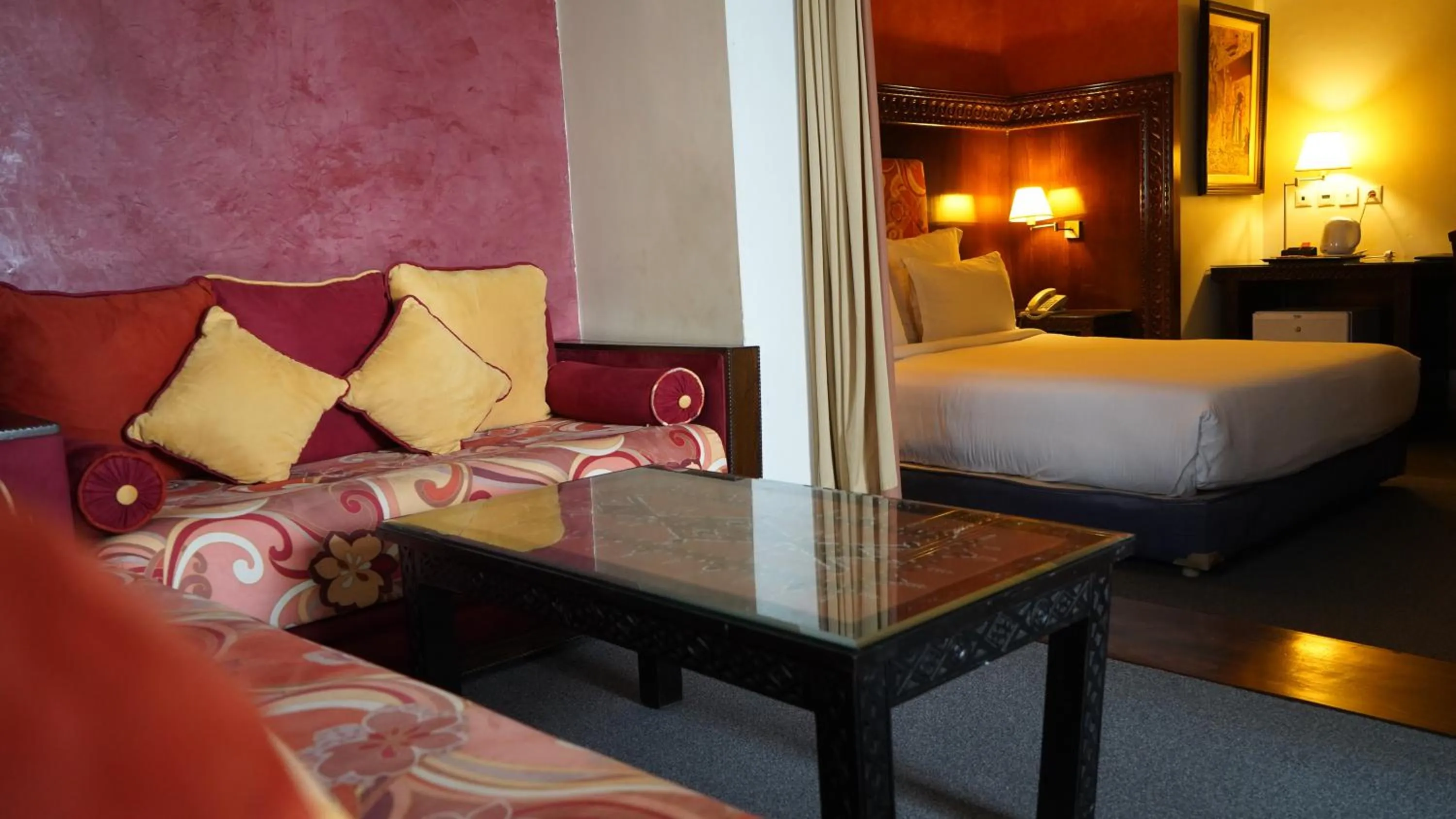 Bed in Hotel Toubkal