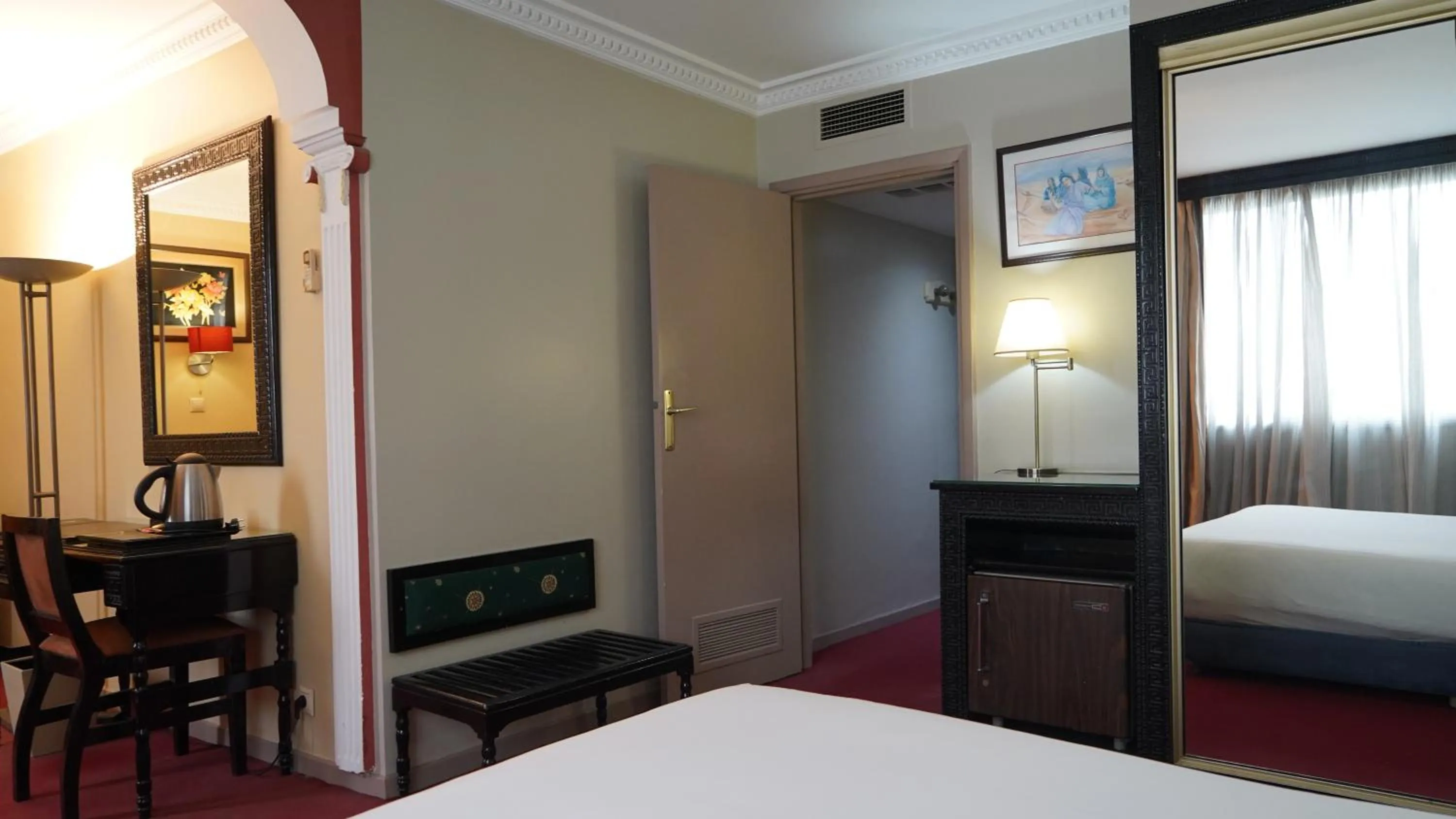 Bed in Hotel Toubkal