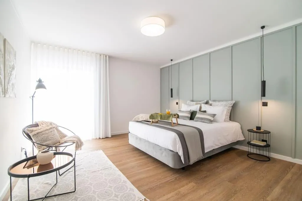 Bed in Verde Alma