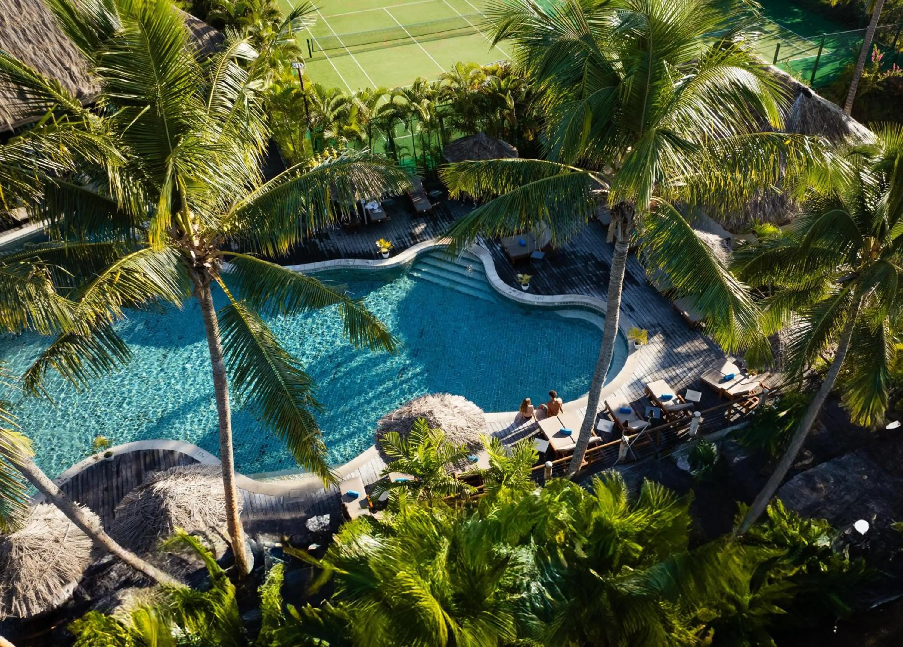 Property building in Outrigger Fiji Beach Resort