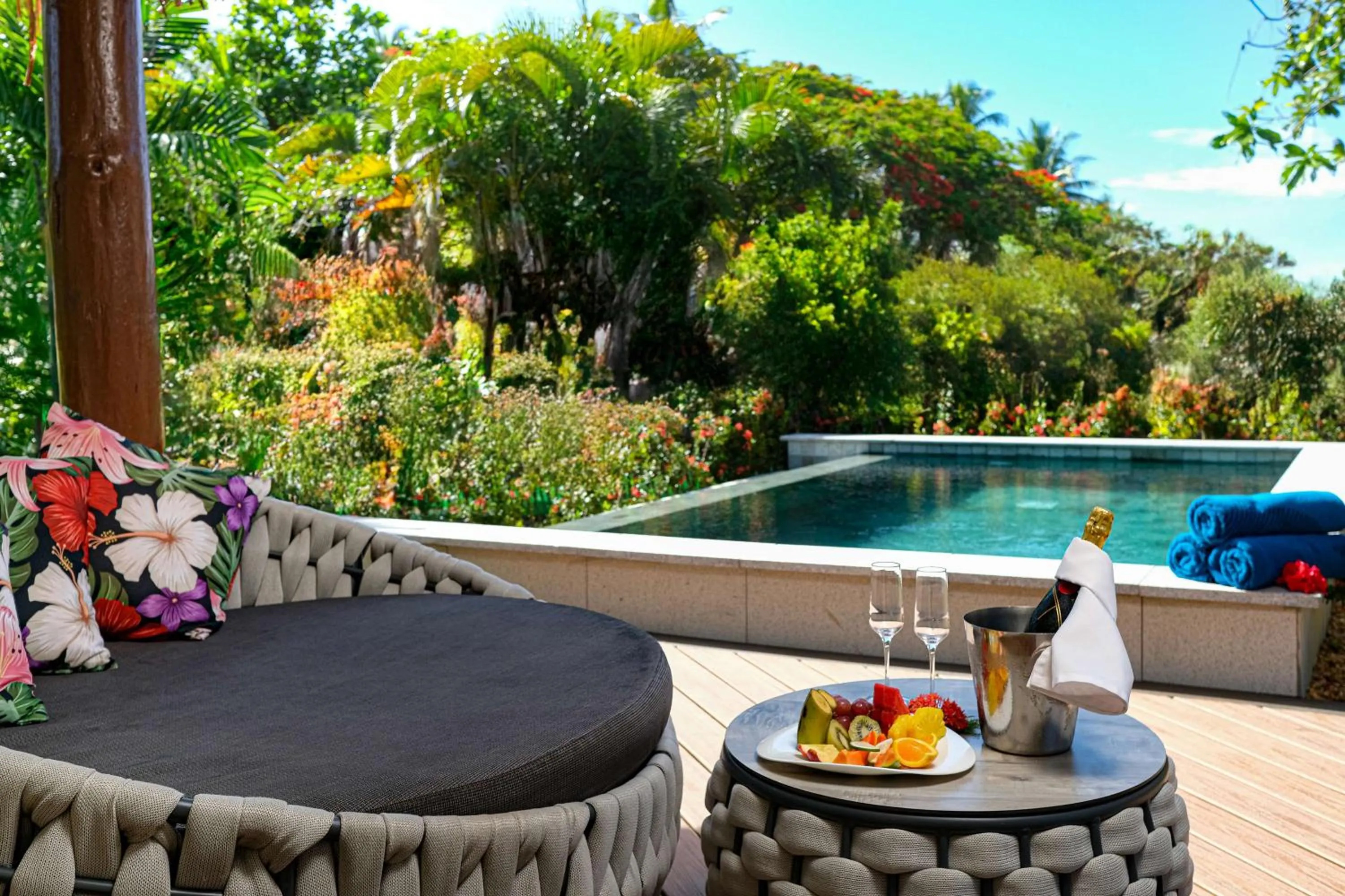 Bedroom in Outrigger Fiji Beach Resort