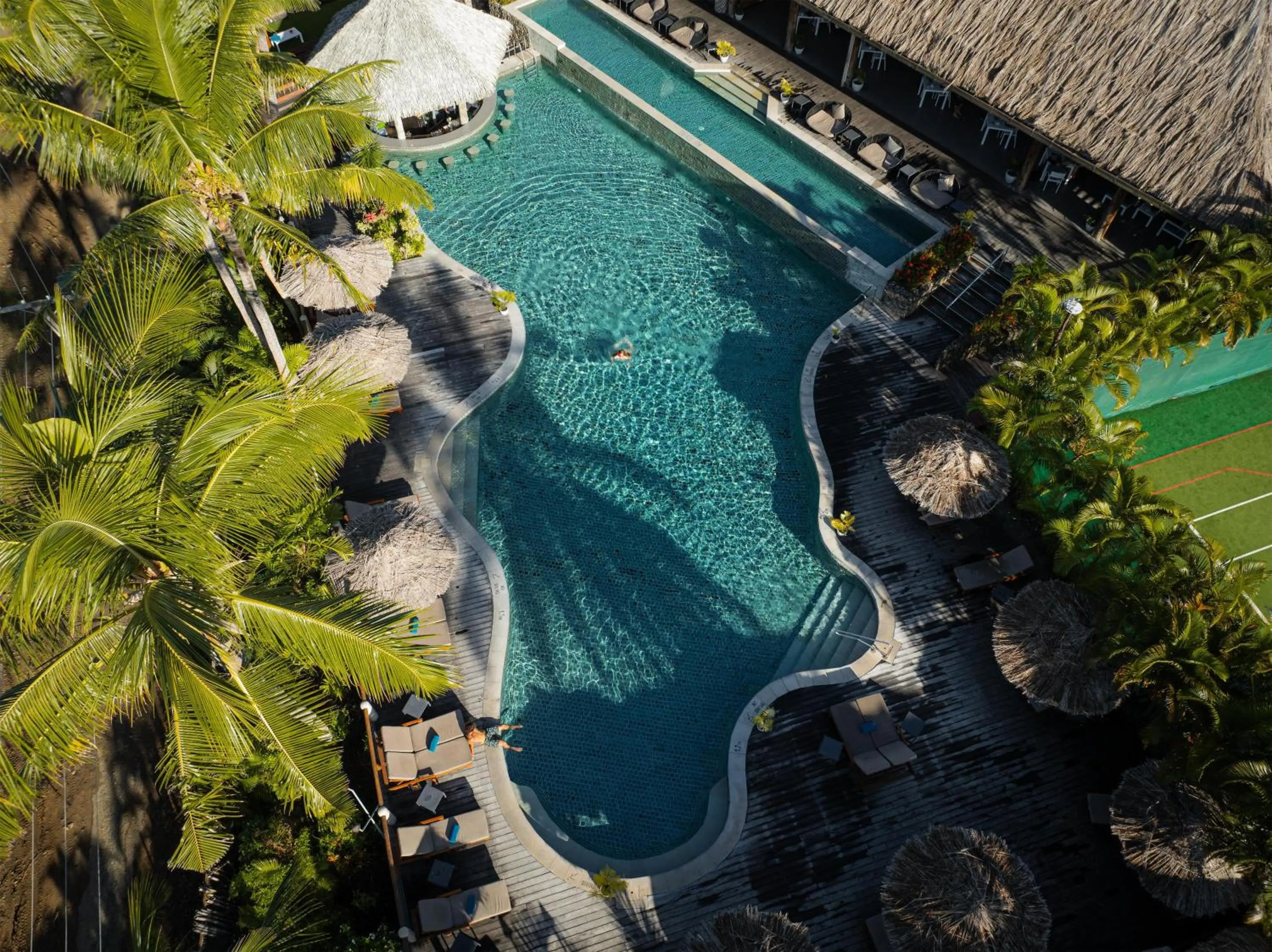 Property building in Outrigger Fiji Beach Resort