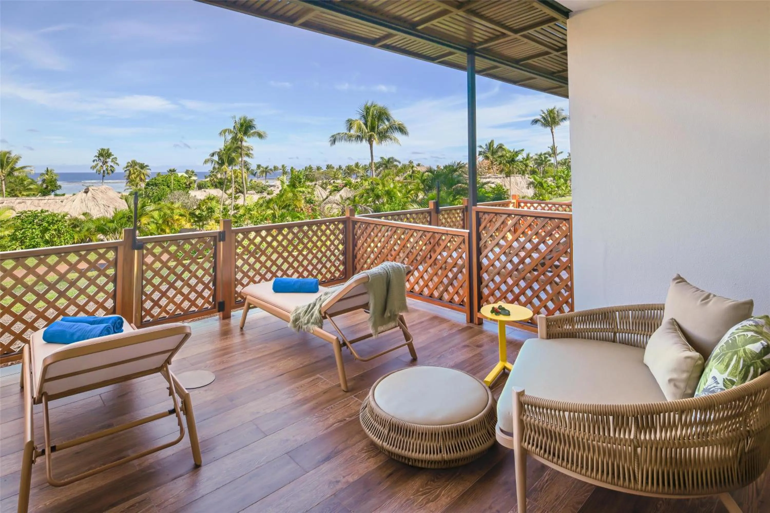 View (from property/room) in Outrigger Fiji Beach Resort