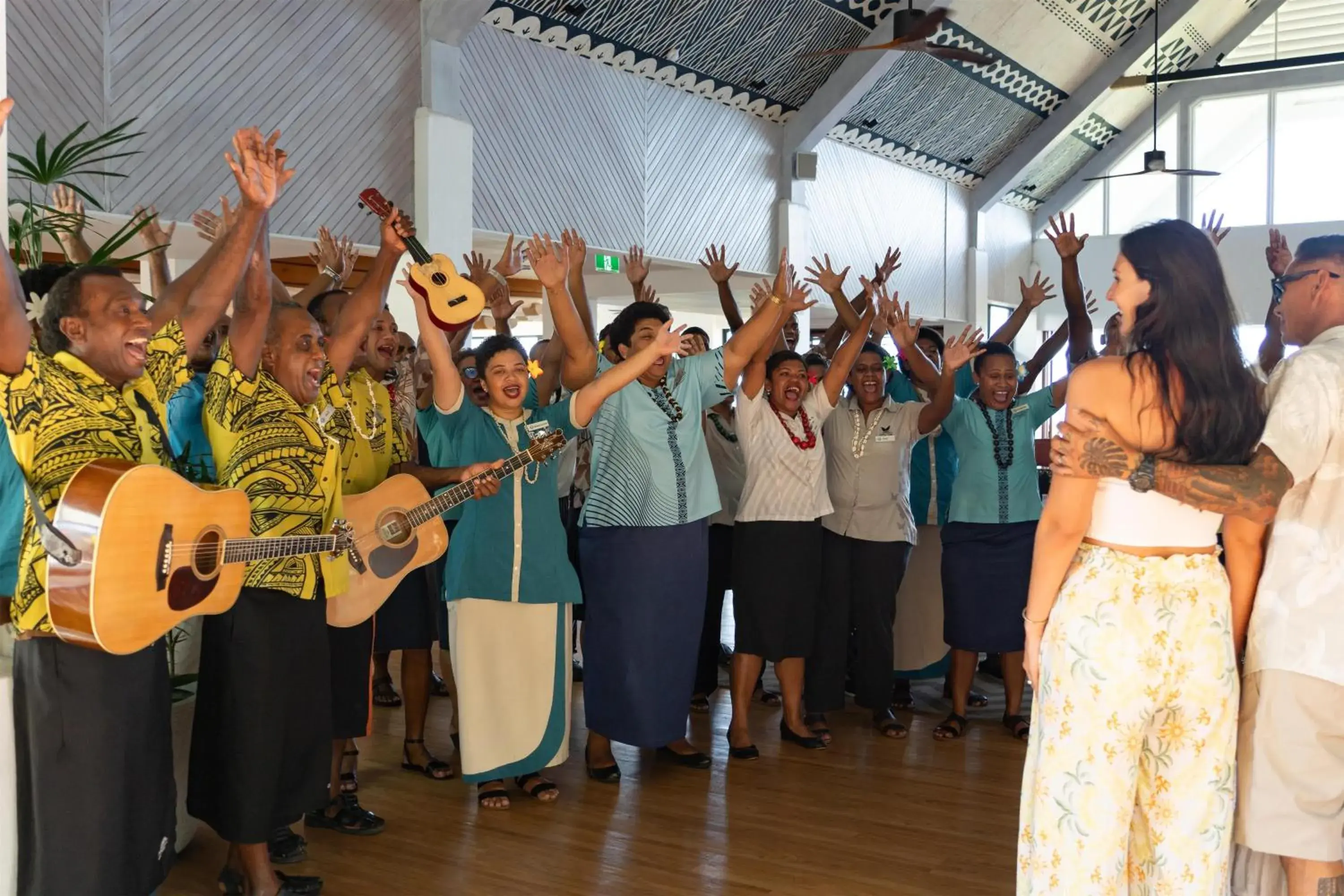 Property building in Outrigger Fiji Beach Resort Property building in Outrigger Fiji Beach Resort