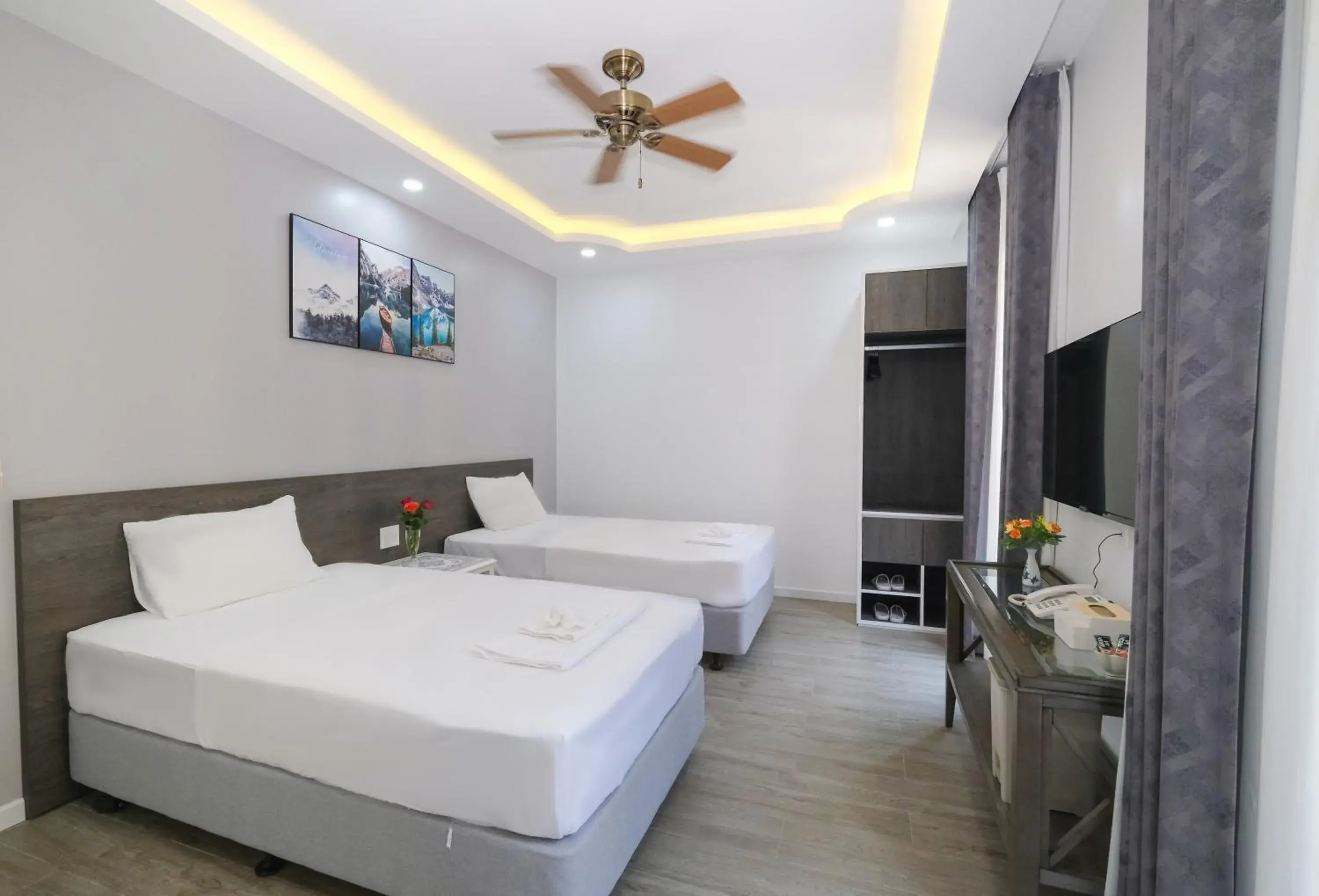 Twin Room with Balcony in BELLA HOTEL Phu Quoc Twin Room with Balcony in BELLA HOTEL Phu Quoc