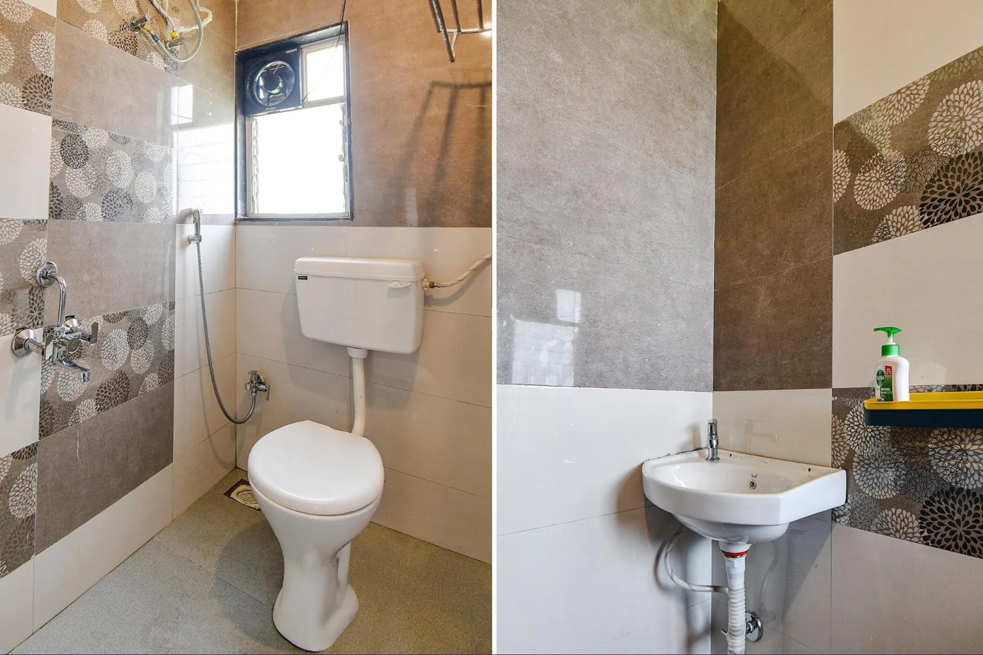 Bathroom in FabHotel Red Velvet Inn & Suites