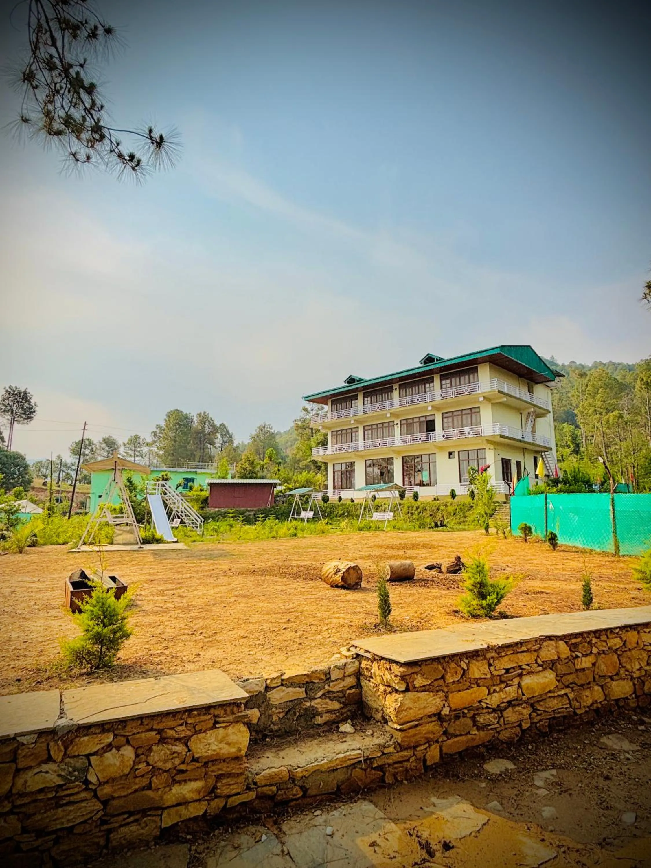 Property building in Lap Of Himalayas Resort