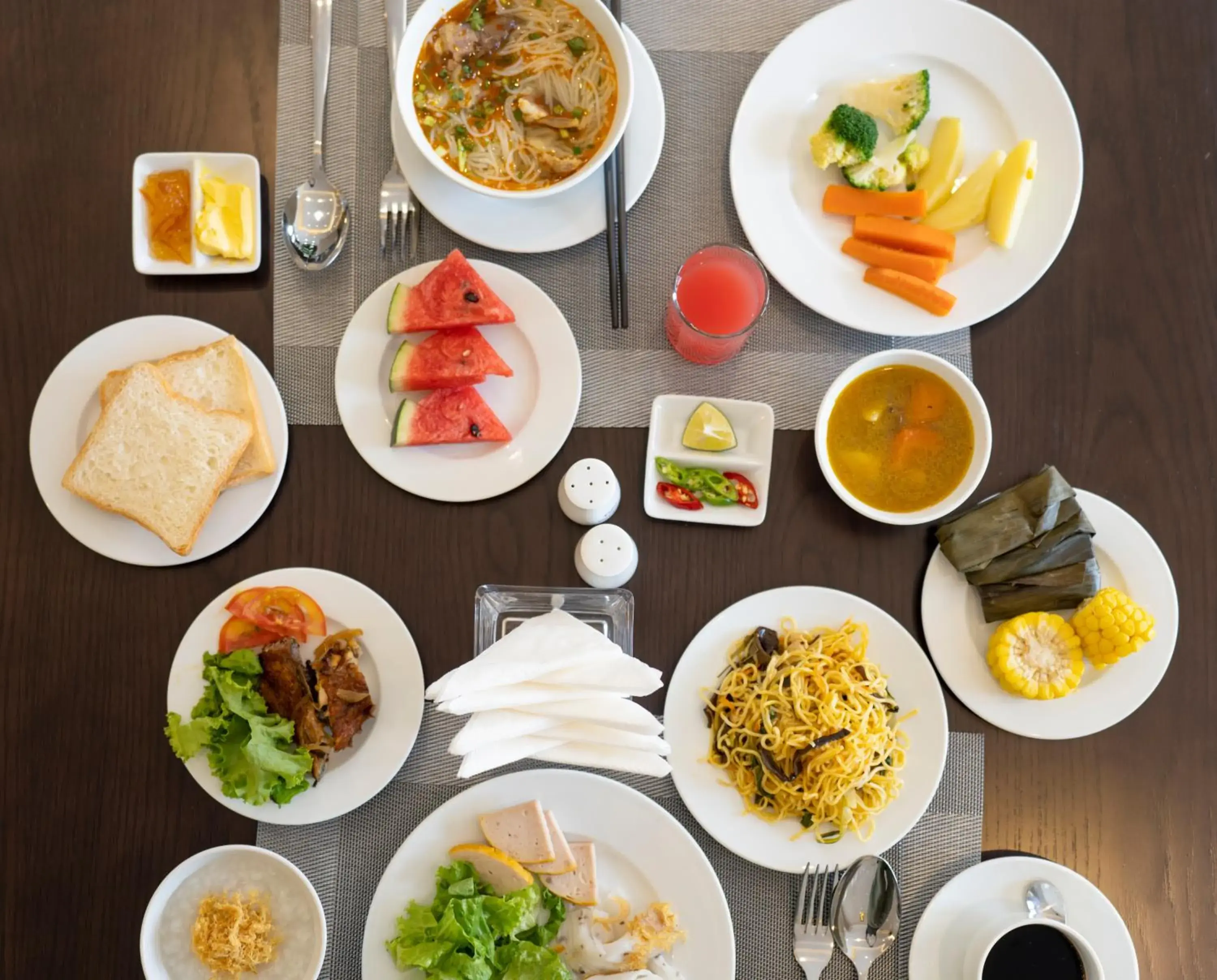 Breakfast in Ruby Star Da Nang - Central My Khe Beach Breakfast in Ruby Star Da Nang - Central My Khe Beach