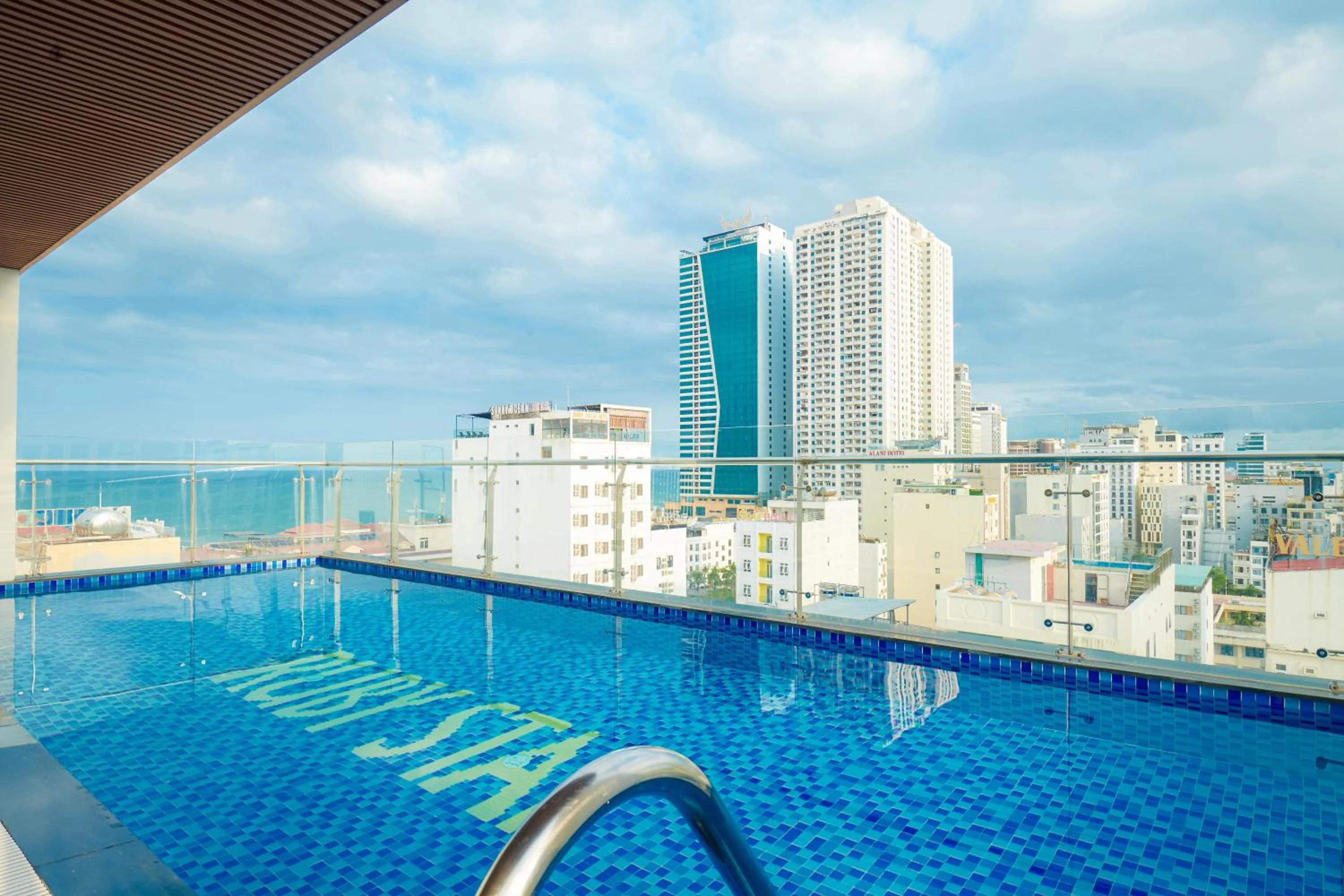 Pool view in Ruby Star Da Nang - Central My Khe Beach