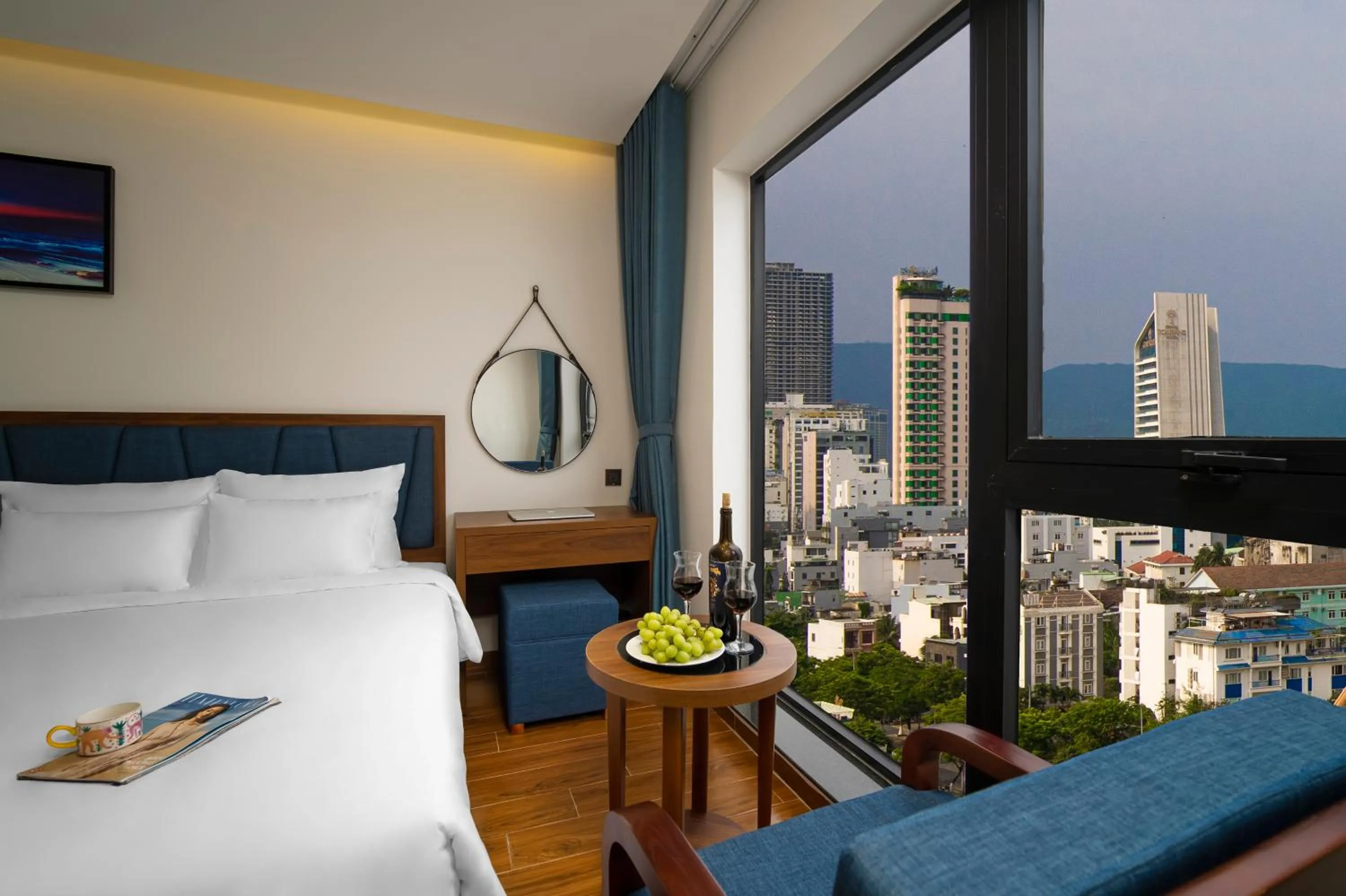 Bed in Ruby Star Da Nang - Central My Khe Beach