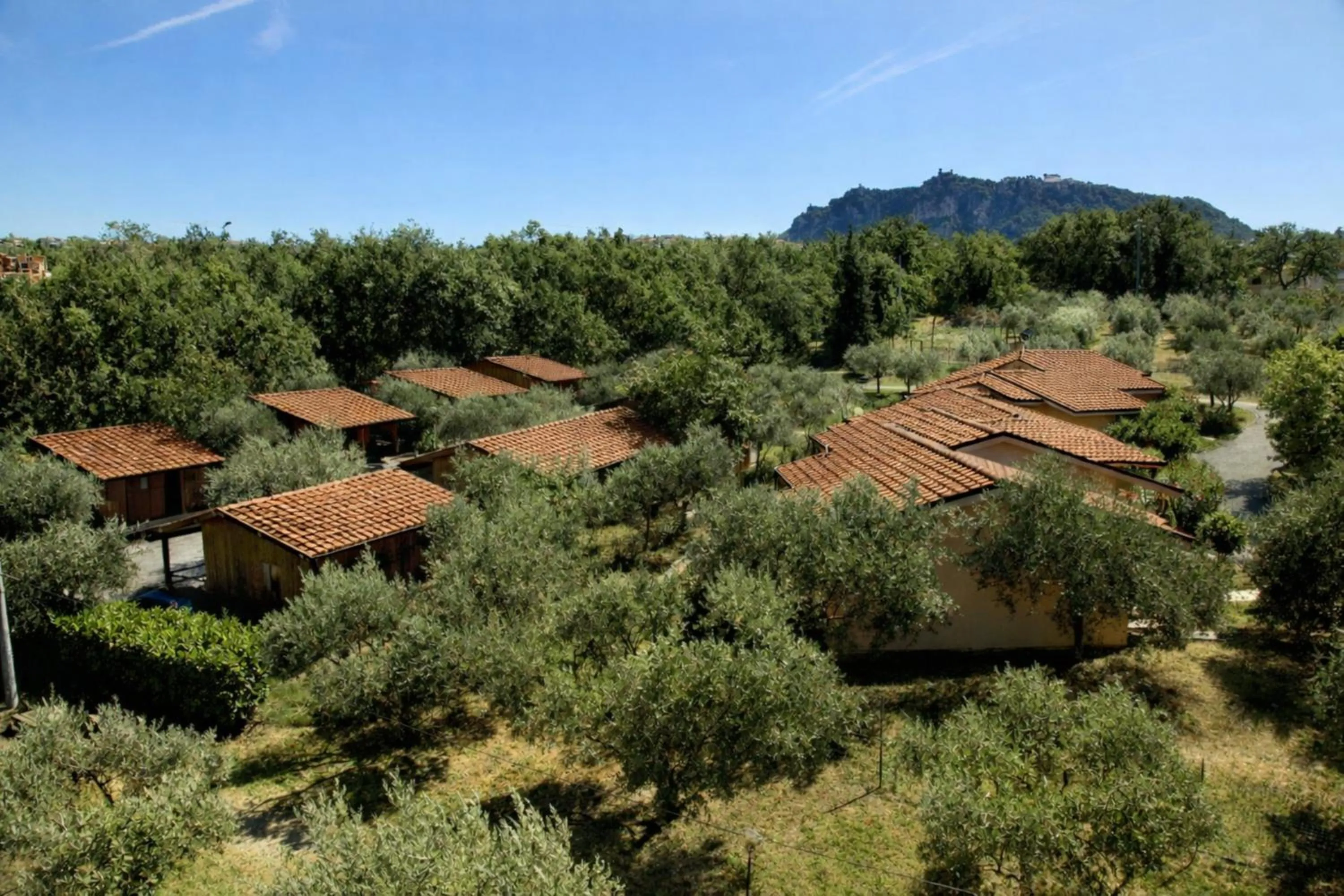 Natural landscape in Garden Village San Marino
