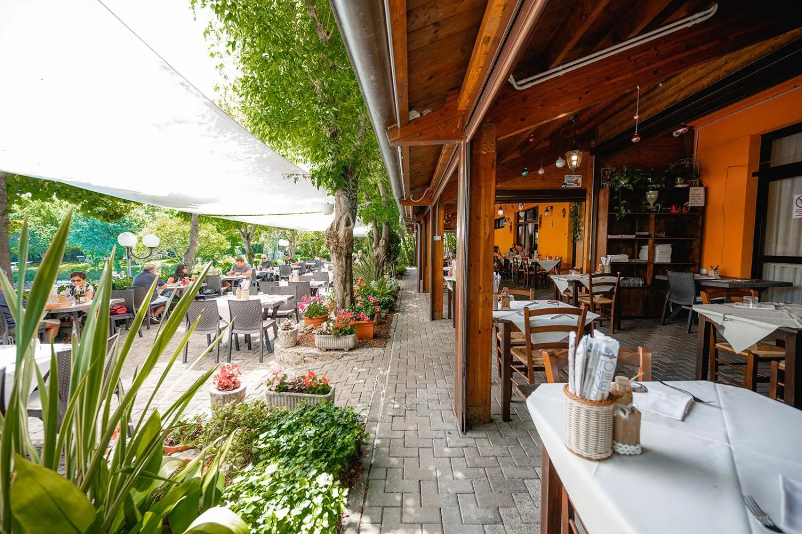 Patio in Garden Village San Marino