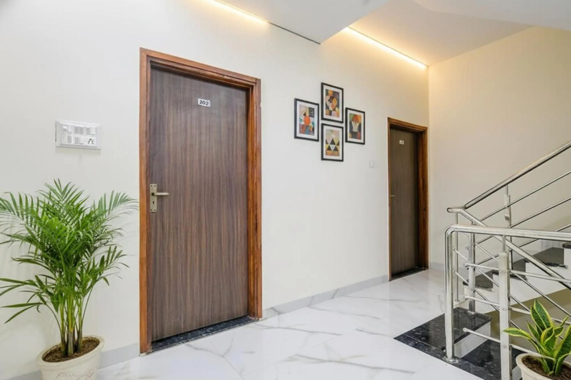 Lobby or reception in FabHotel DR Greens