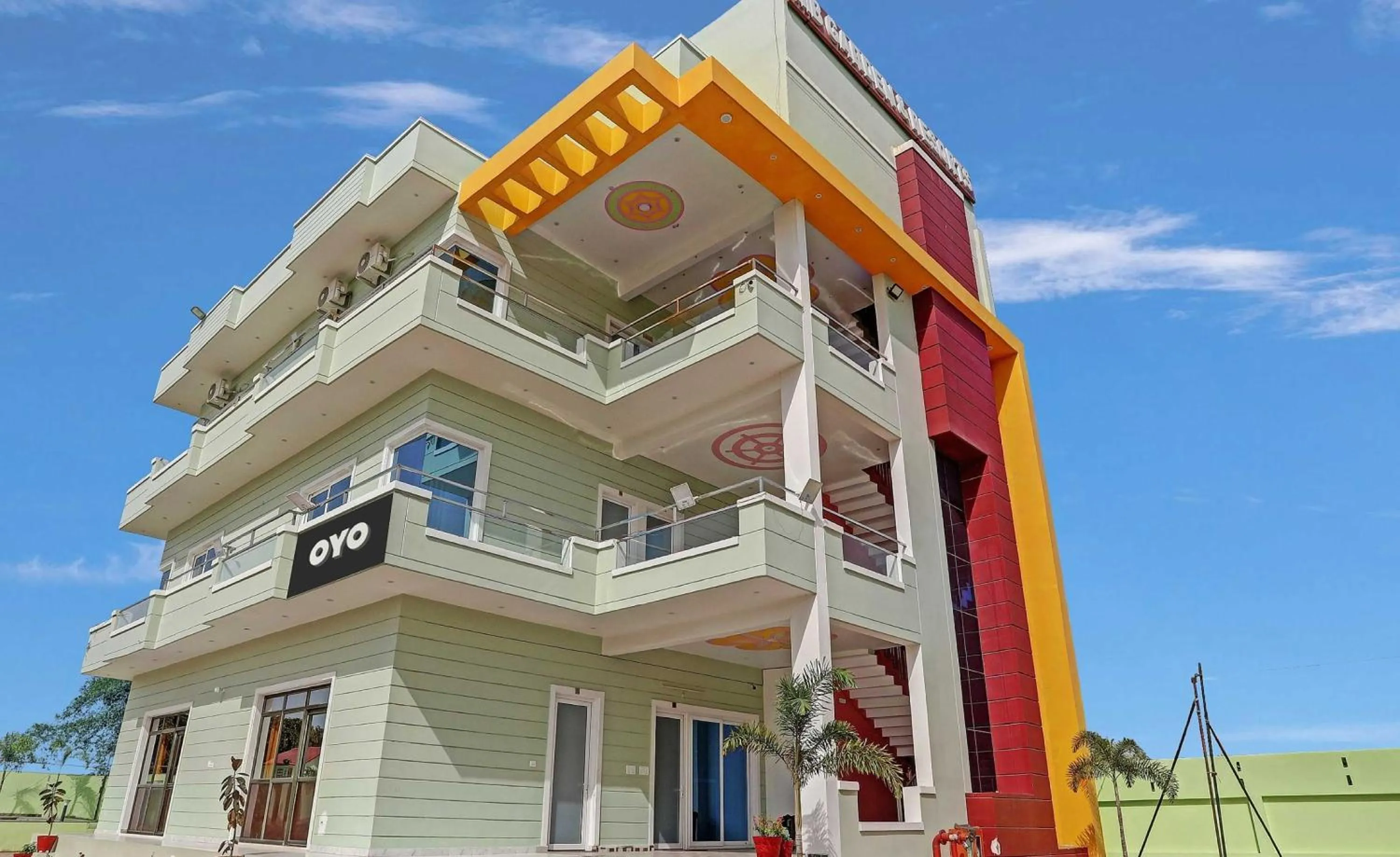 Facade/entrance in Hotel O Mb Garden & Resorts