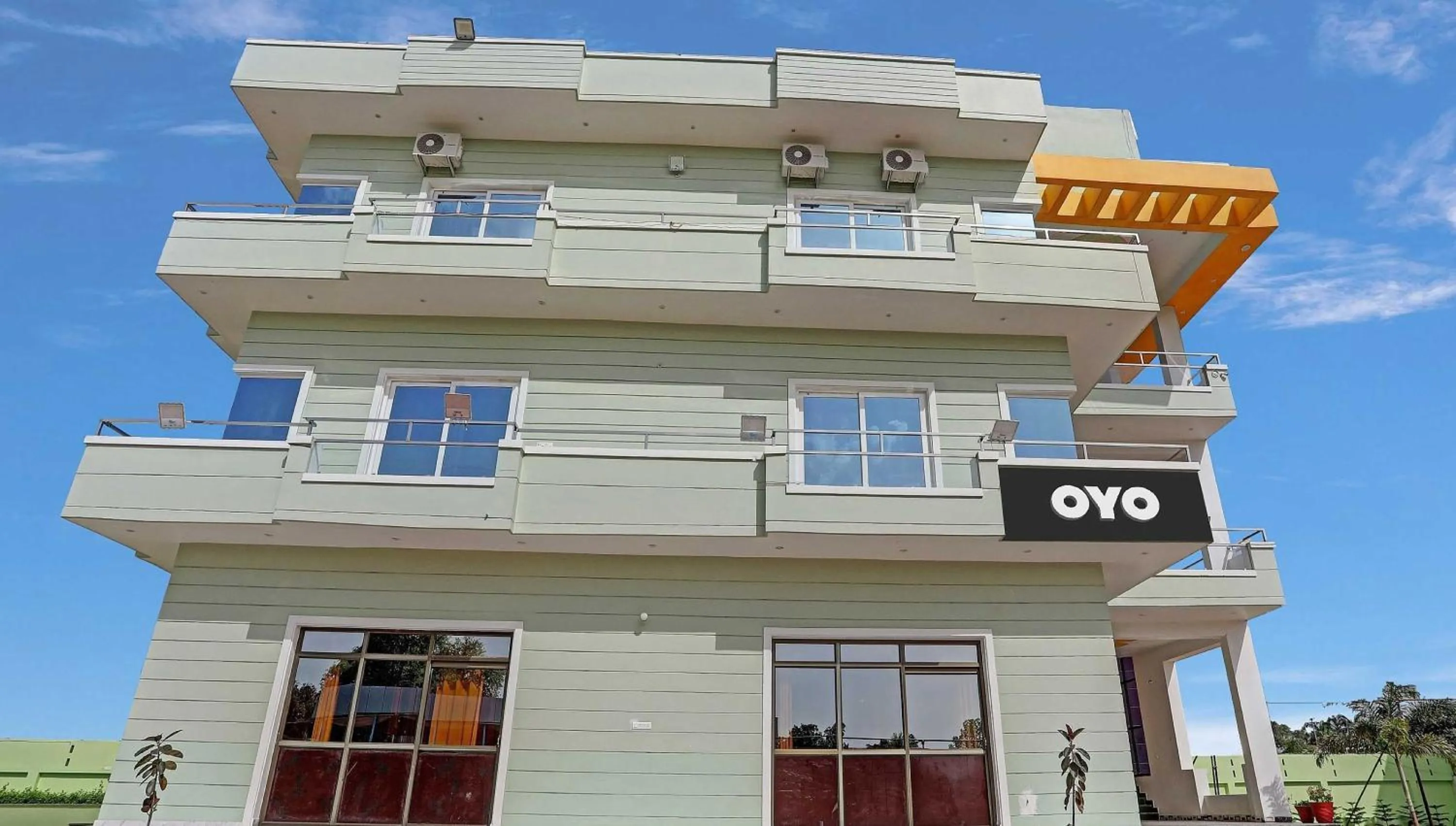 Facade/entrance in Hotel O Mb Garden & Resorts