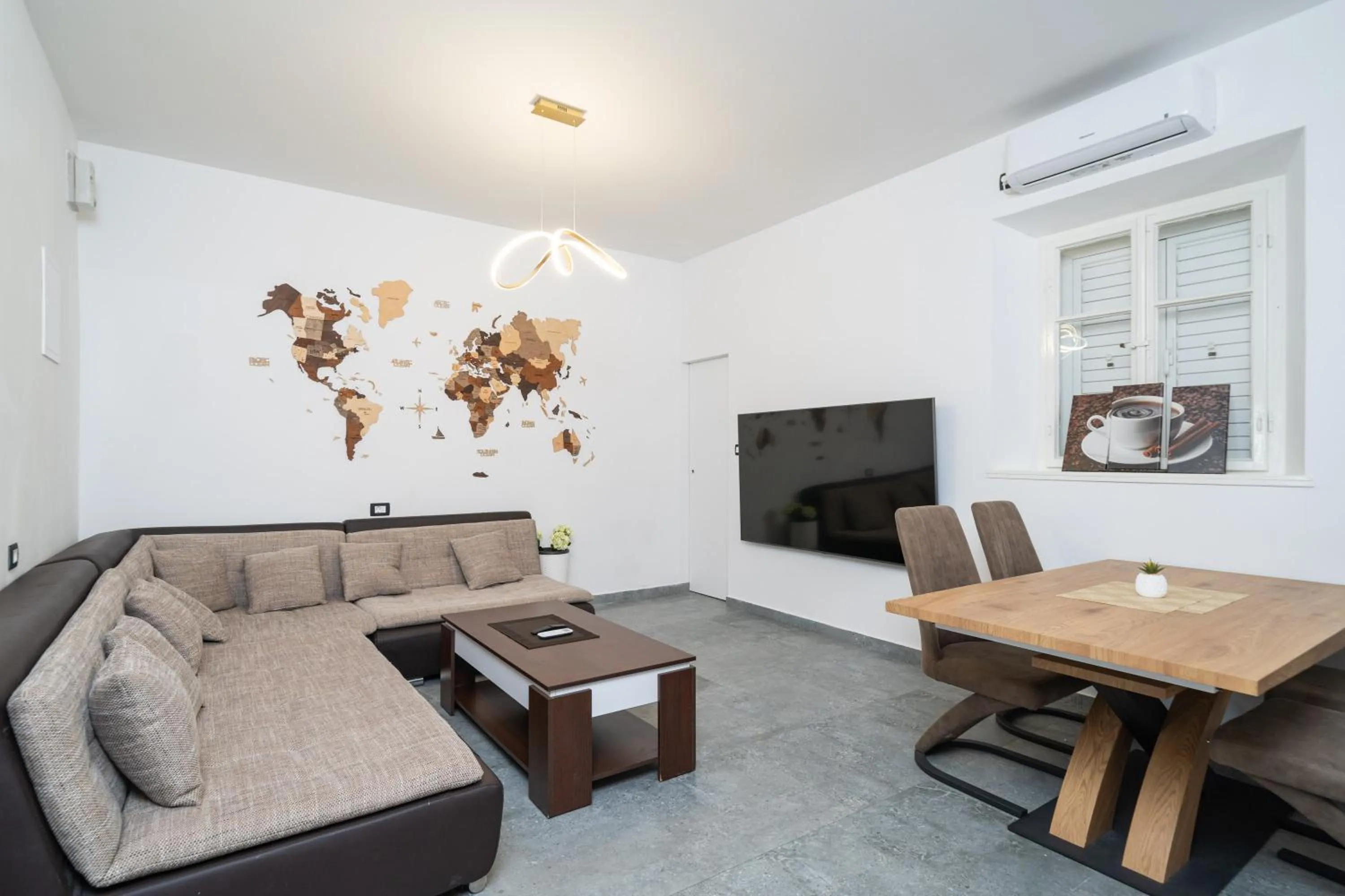 Living room in DUxperience Apartment