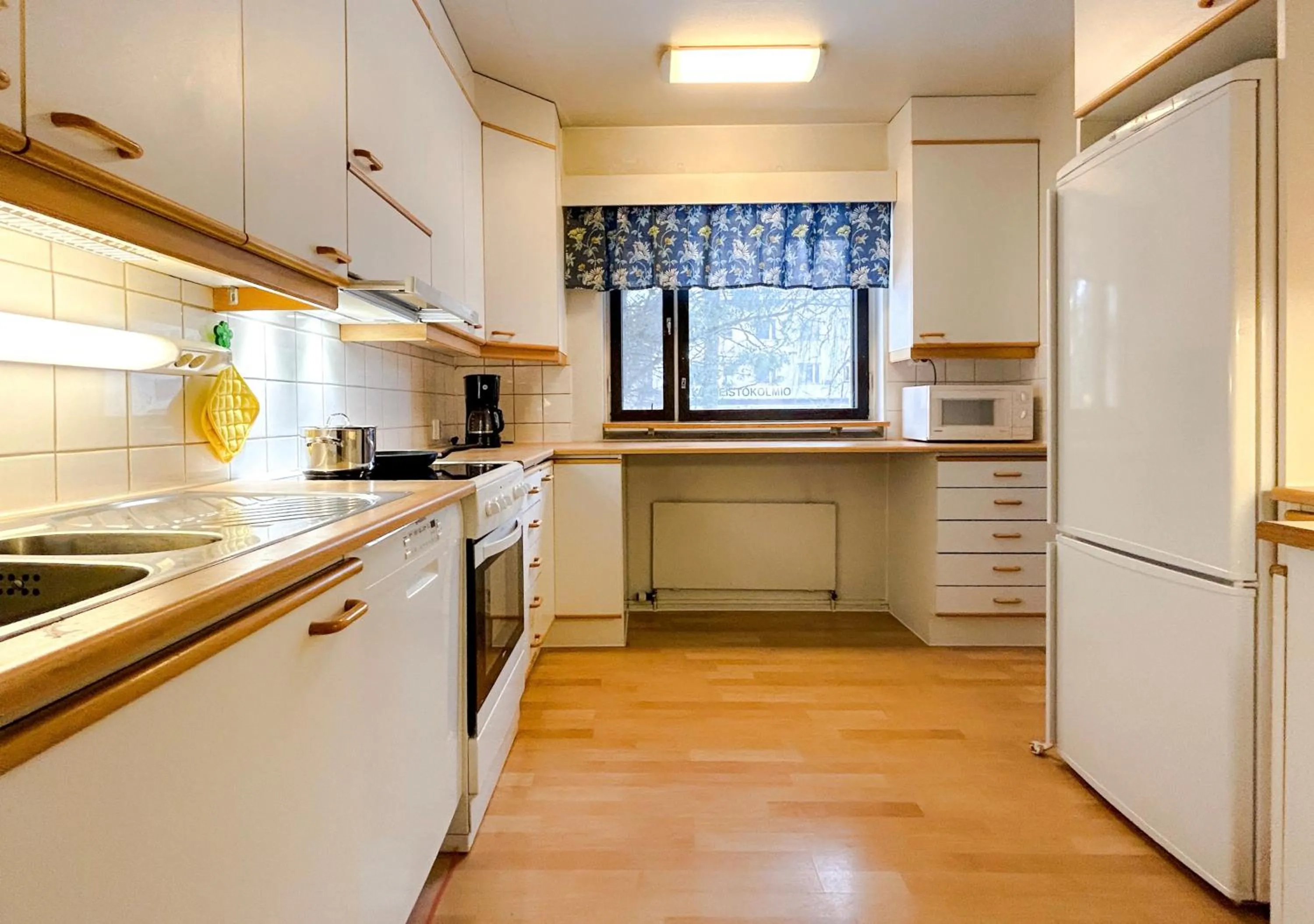 kitchen in Tilava huoneisto Keuruun keskustassa