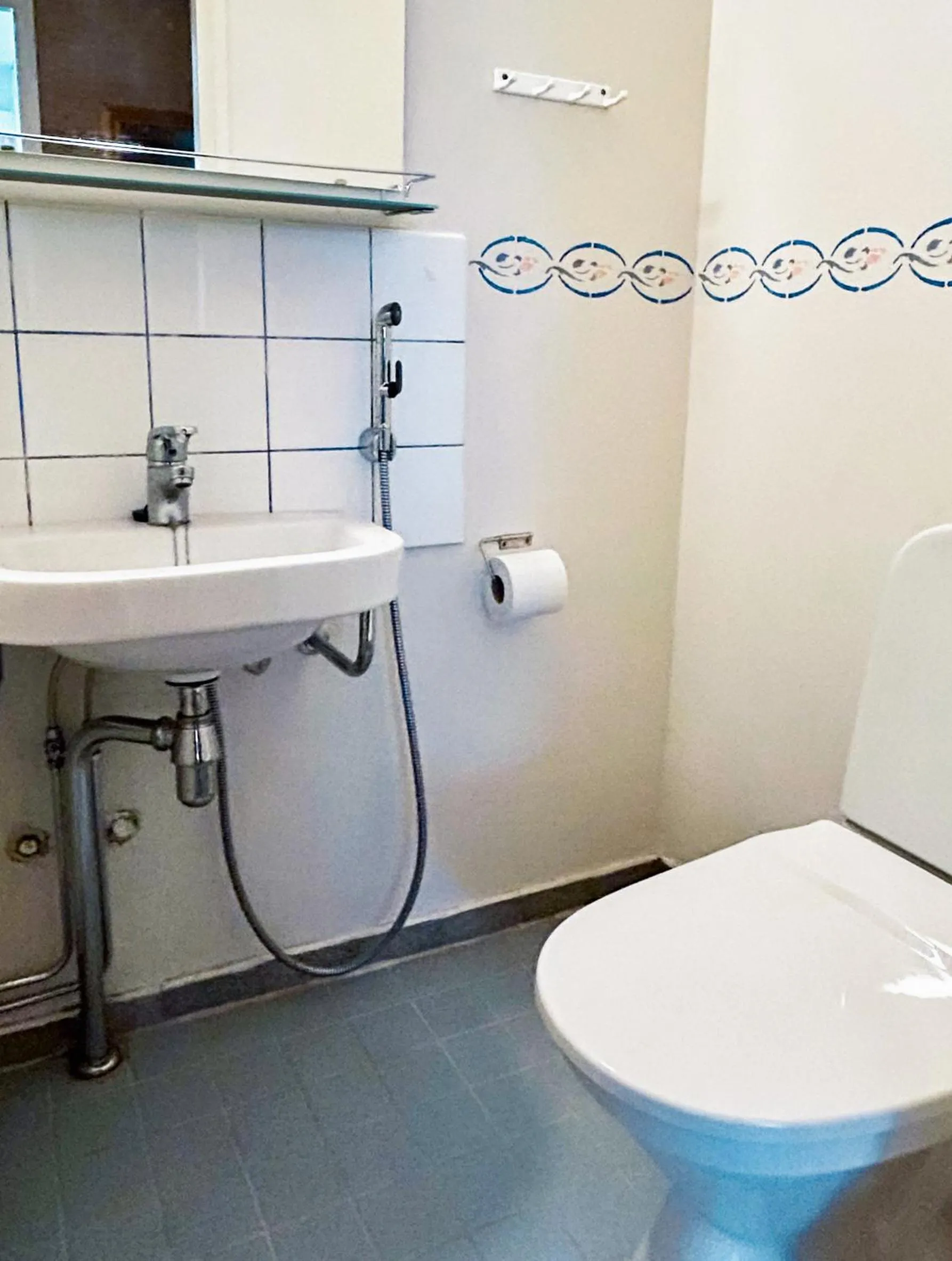 Toilet in Tilava huoneisto Keuruun keskustassa