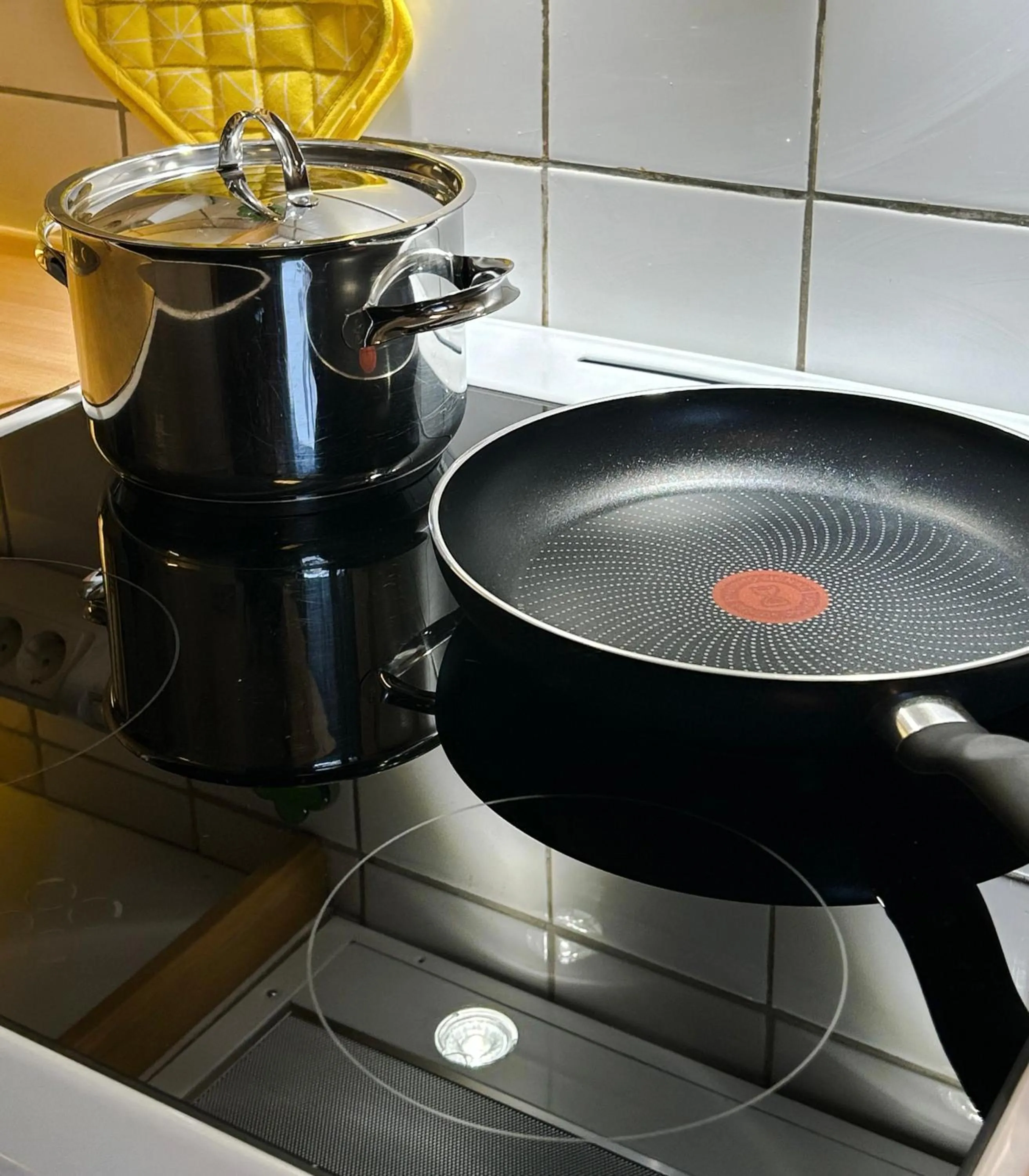 stove in Tilava huoneisto Keuruun keskustassa