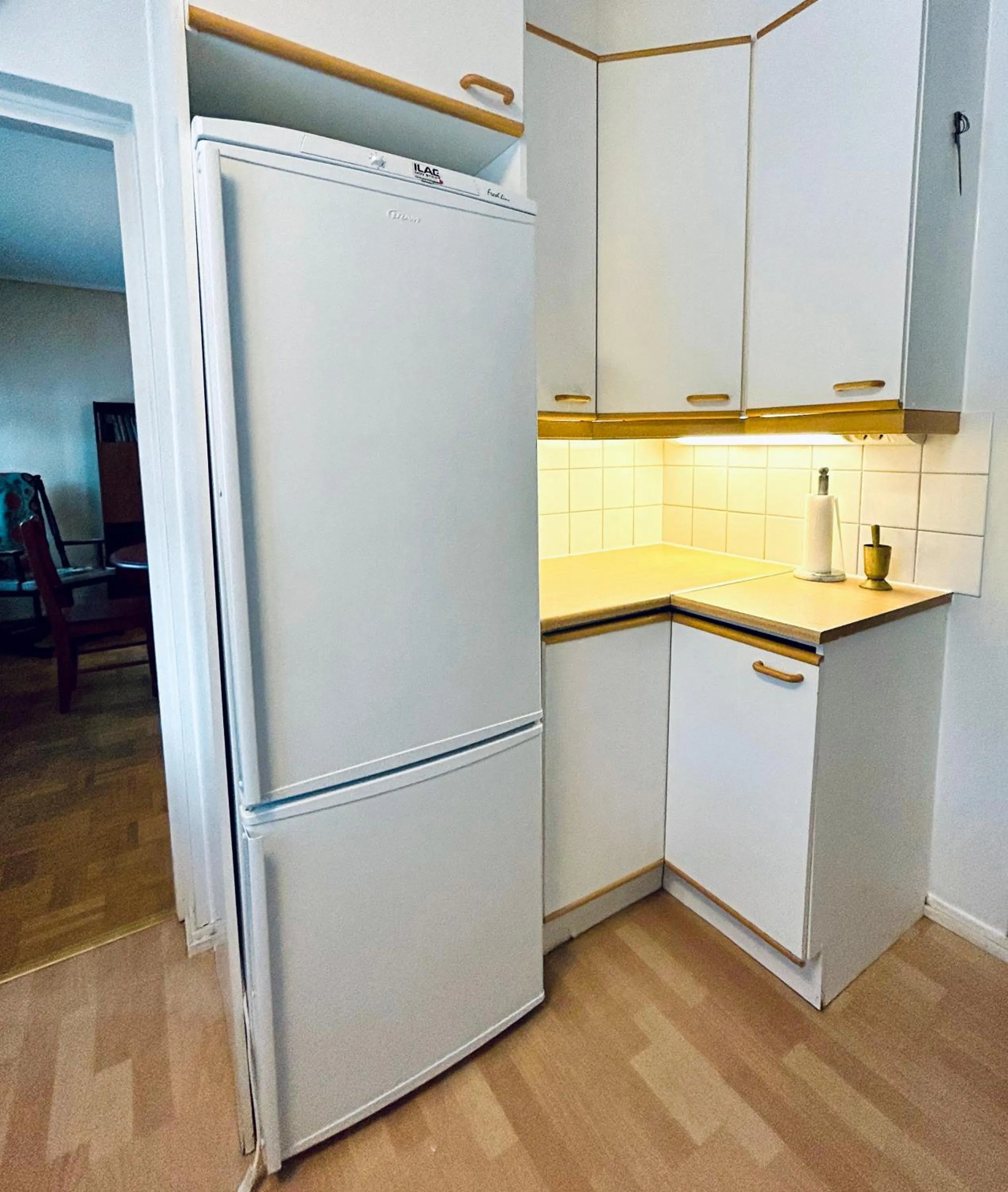 Kitchen or kitchenette in Tilava huoneisto Keuruun keskustassa