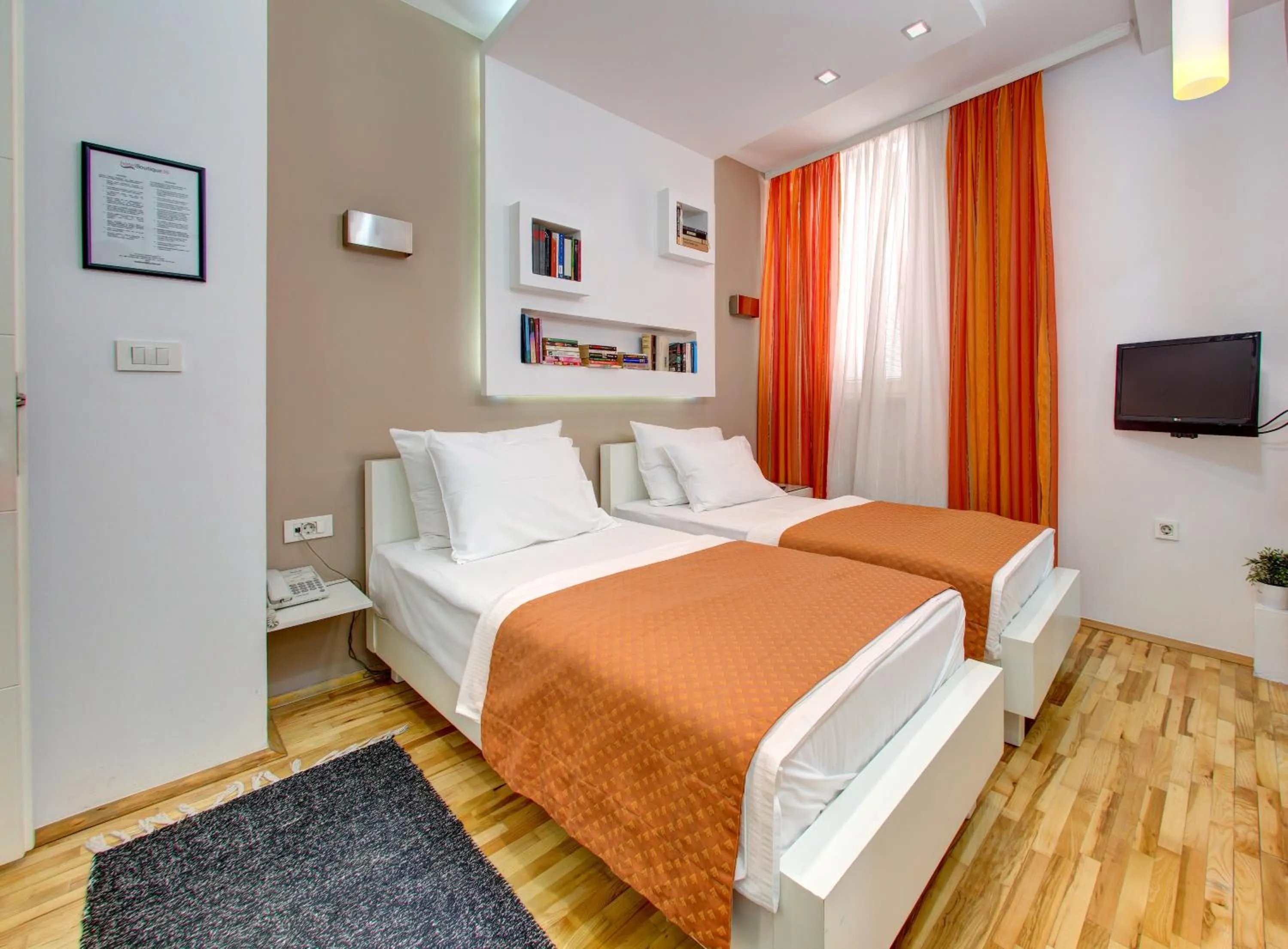 Bed in Hotel Boutique 36